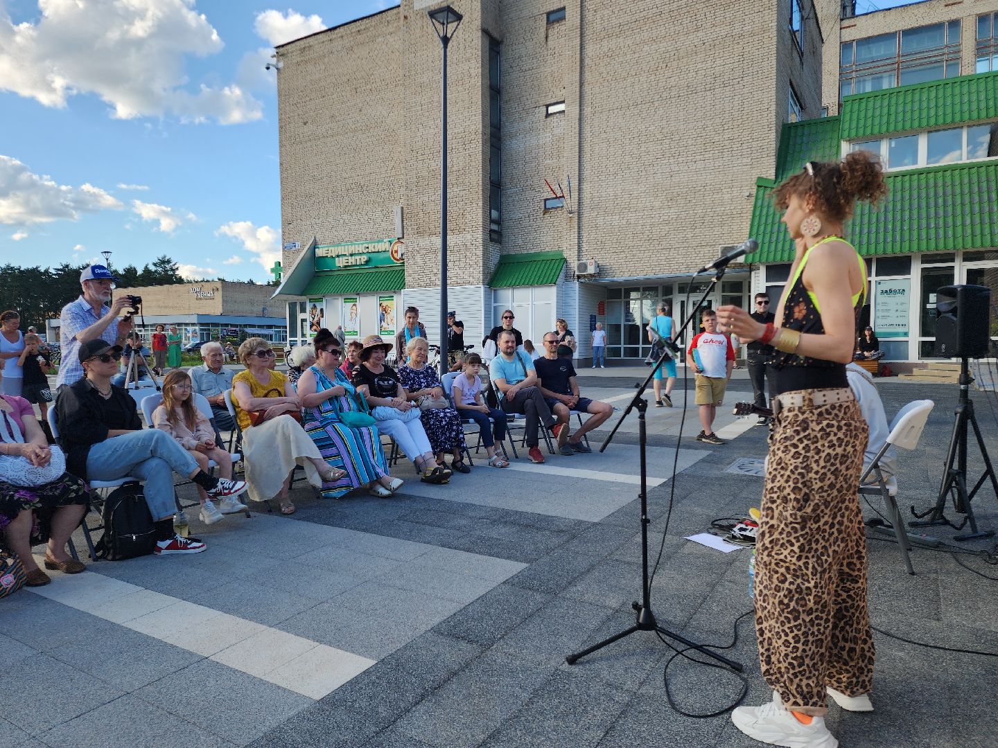 Черноголовка, Музыка под открытым небом, Концерт, творчество,