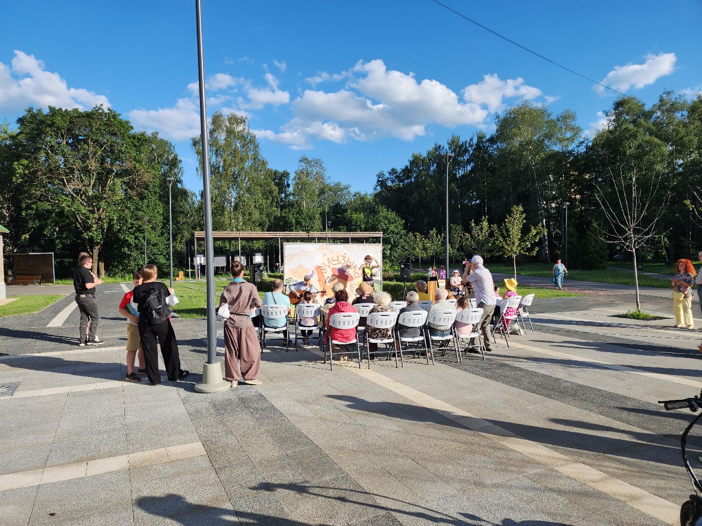 Черноголовка, Музыка под открытым небом, Концерт, творчество,