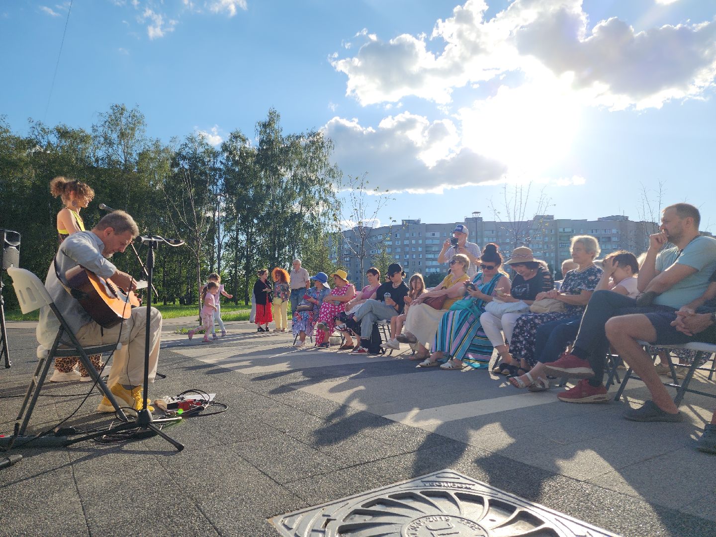 Черноголовка, Музыка под открытым небом, Концерт, творчество,