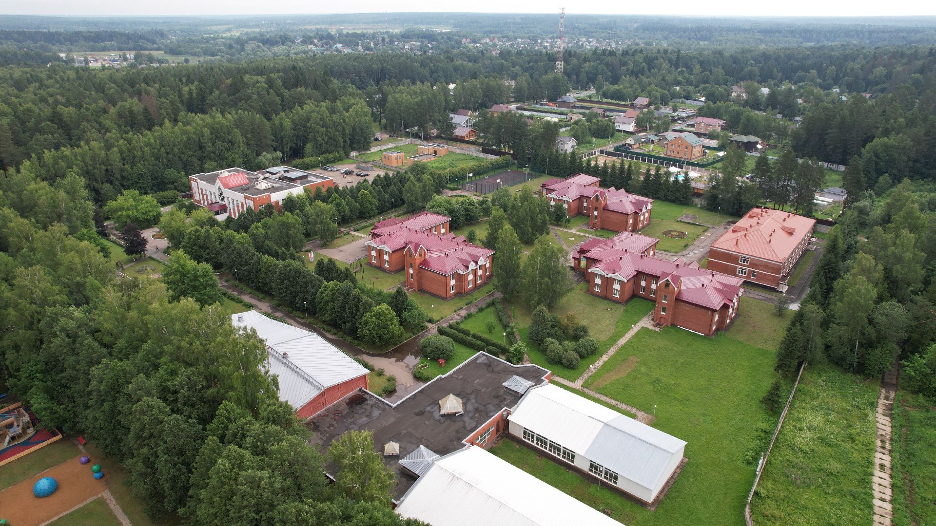 видео с коптера, лагерь, дети, сво, наро-фоминск,