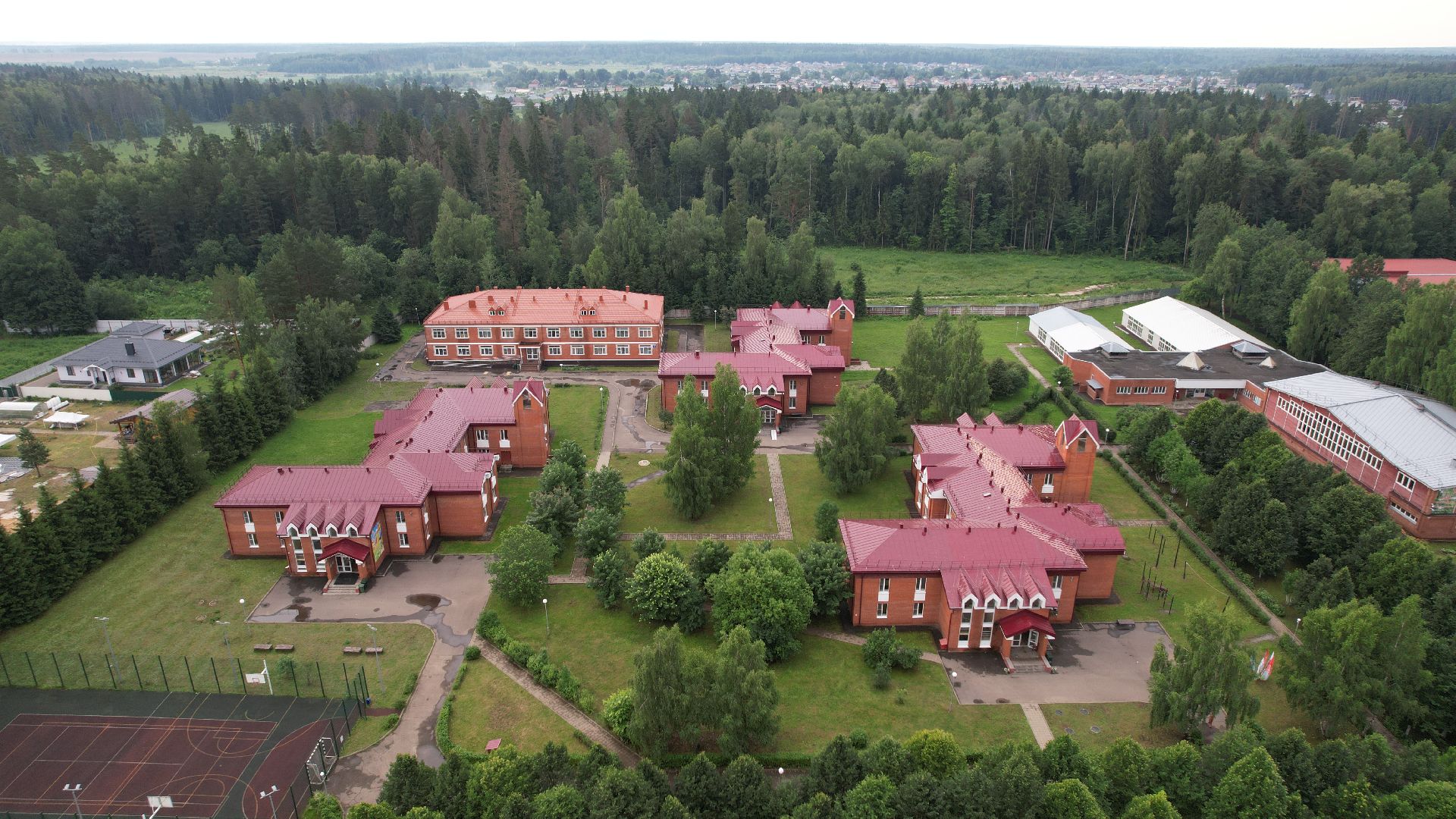 видео с коптера, лагерь, дети, сво, наро-фоминск,