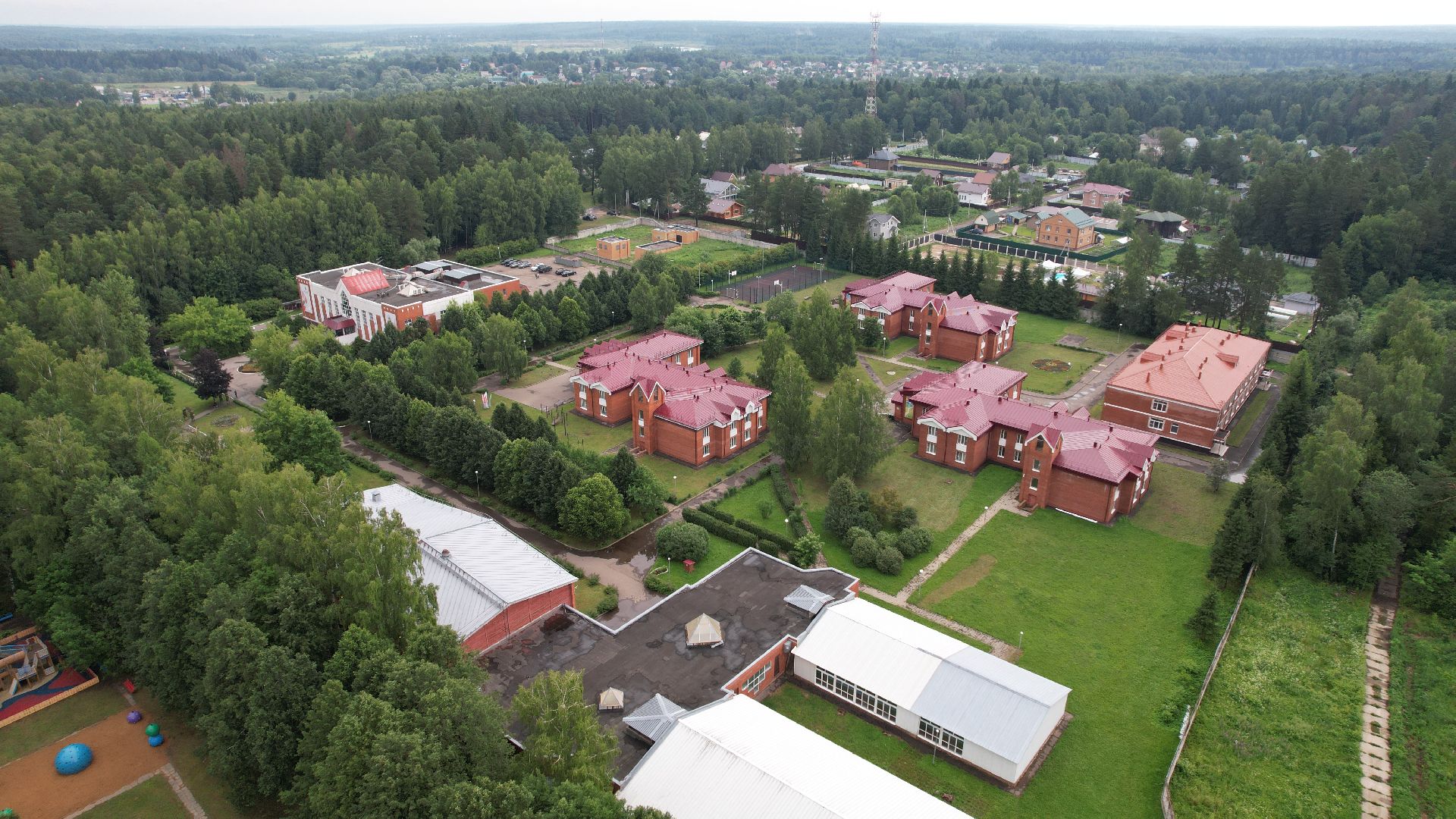 видео с коптера, лагерь, дети, сво, наро-фоминск,