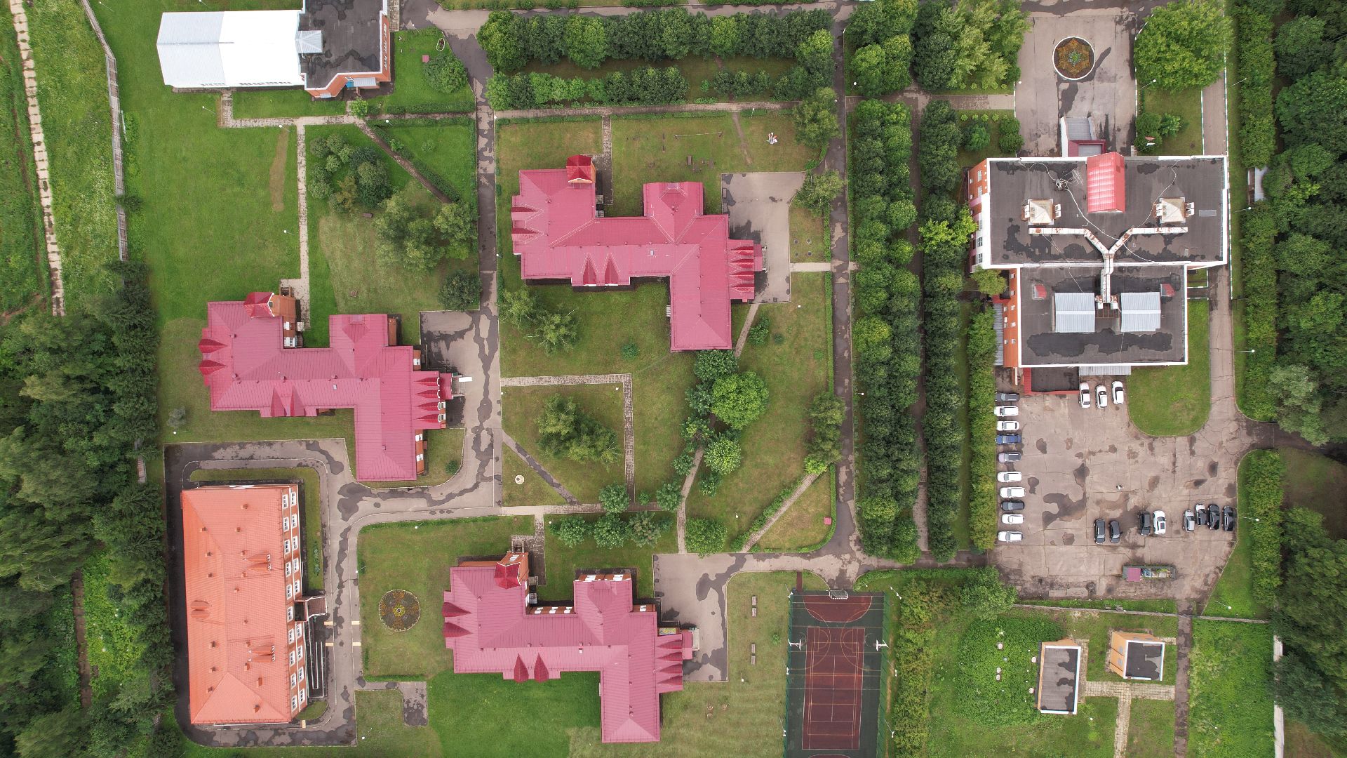 видео с коптера, лагерь, дети, сво, наро-фоминск,