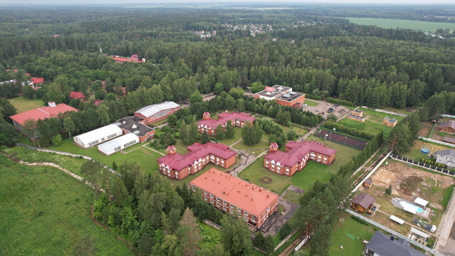 видео с коптера, лагерь, дети, сво, наро-фоминск,