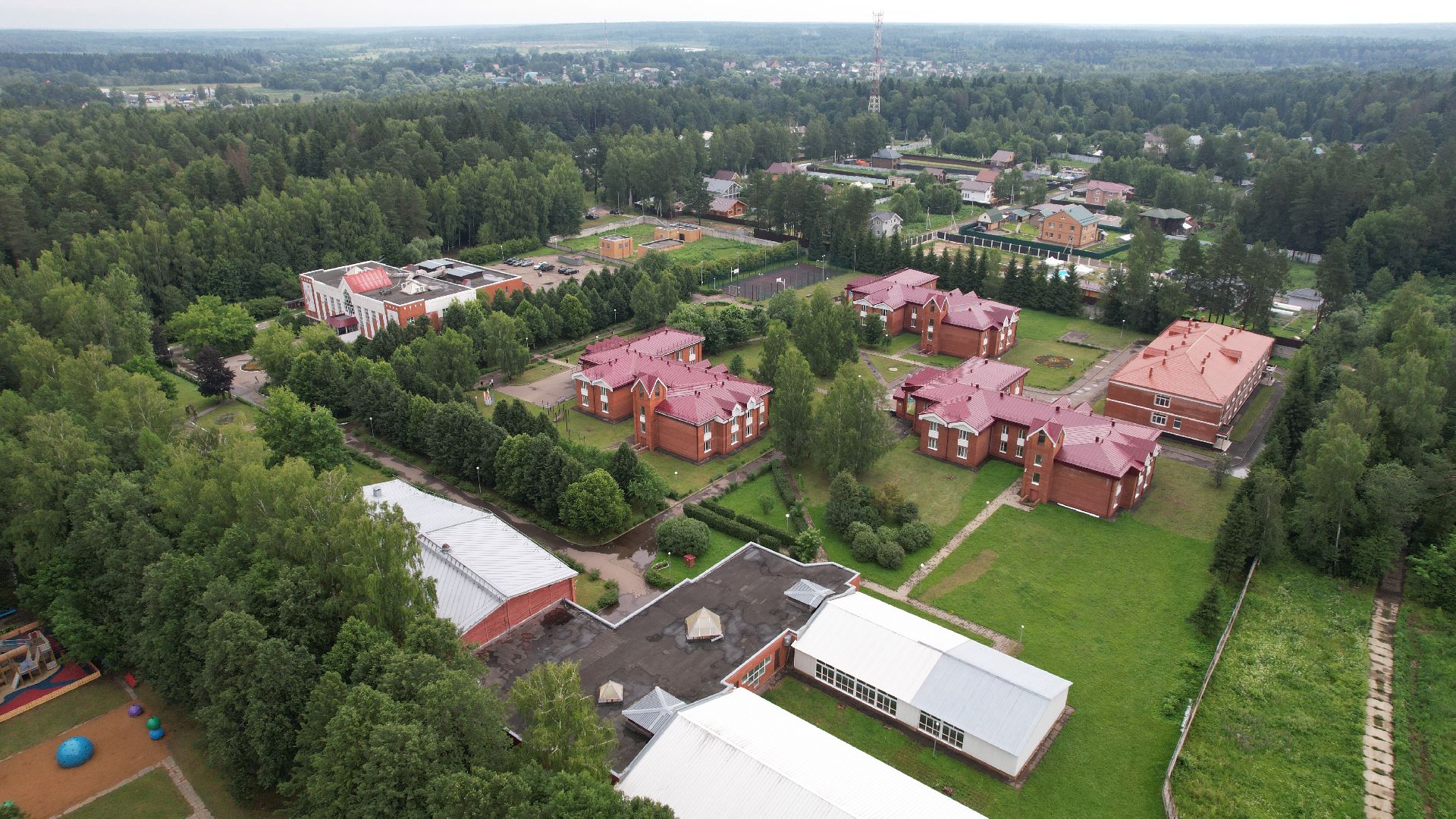 видео с коптера, лагерь, дети, сво, наро-фоминск,