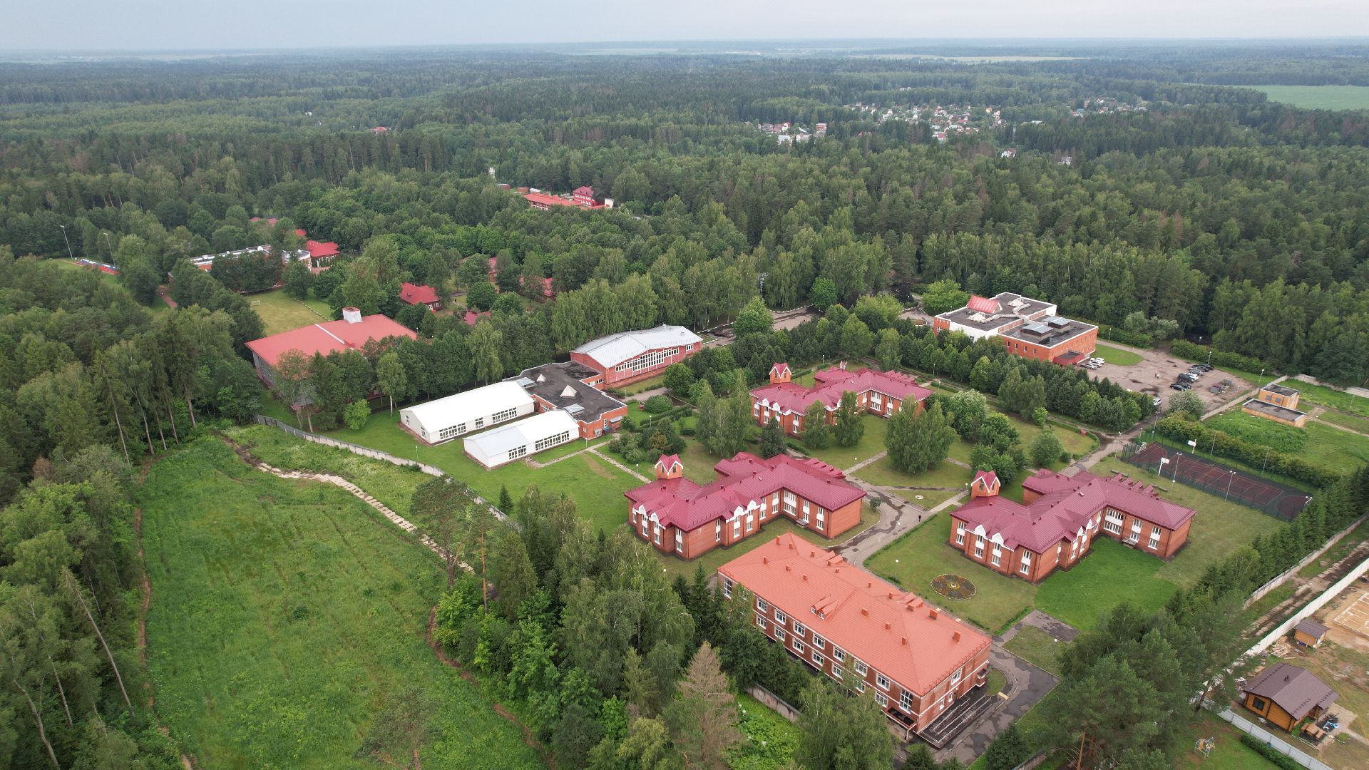 видео с коптера, лагерь, дети, сво, наро-фоминск,