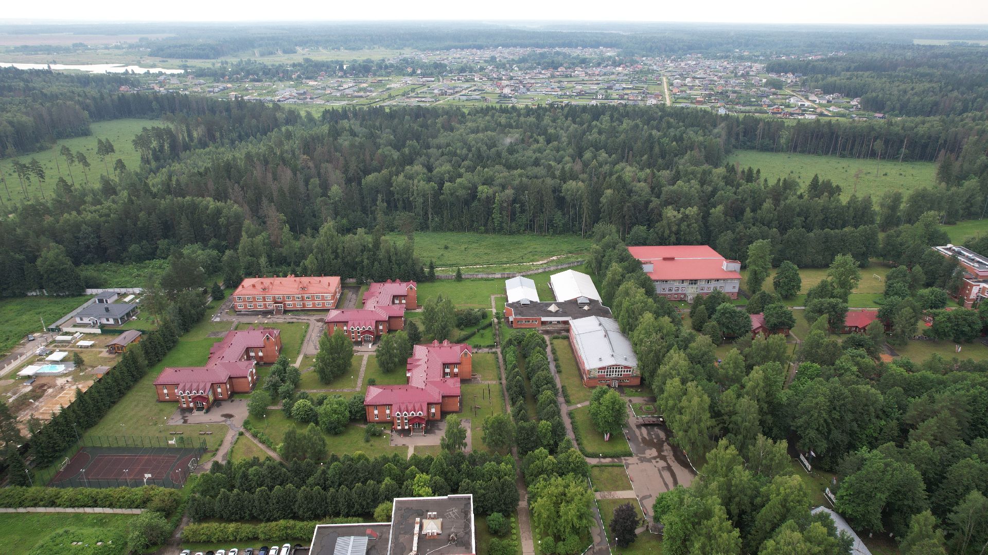 видео с коптера, лагерь, дети, сво, наро-фоминск,