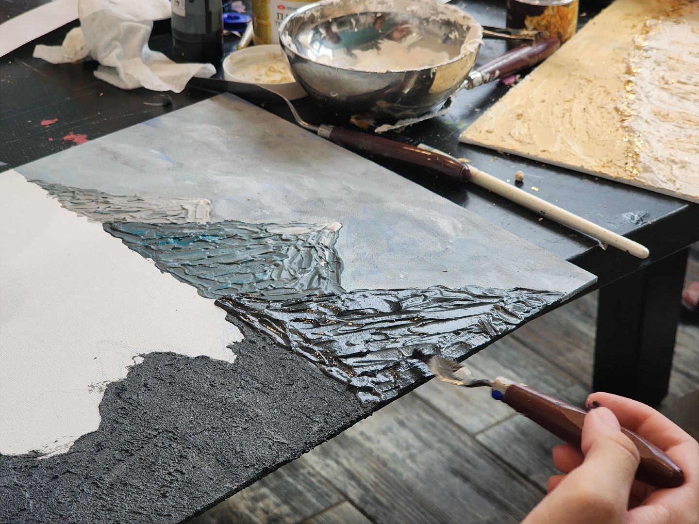 Черноголовка, Мастер-класс, творчество, картины,