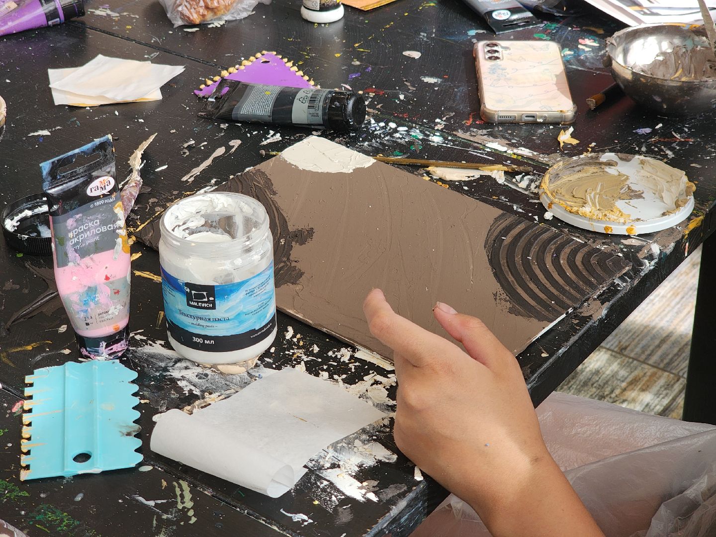 Черноголовка, Мастер-класс, творчество, картины,