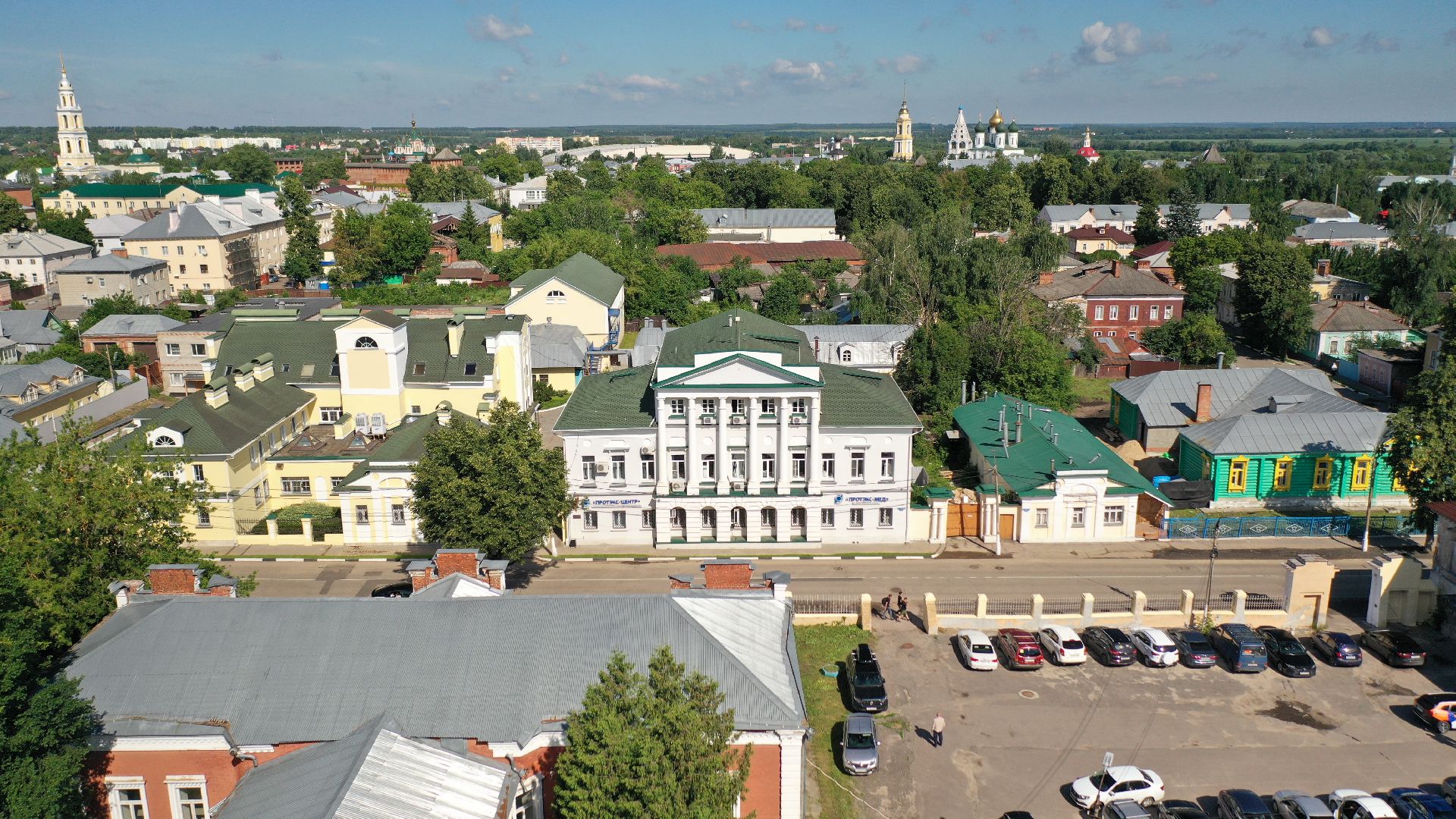 видео с коптера, Коломна, сво, медицина, реабилитация,