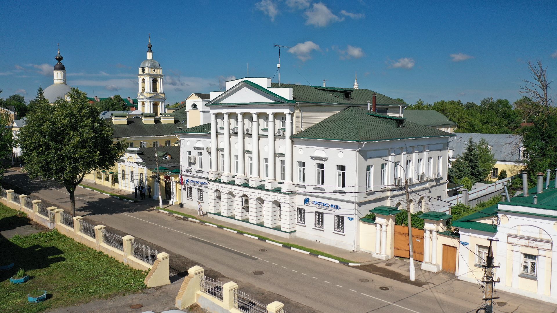 видео с коптера, Коломна, сво, медицина, реабилитация,
