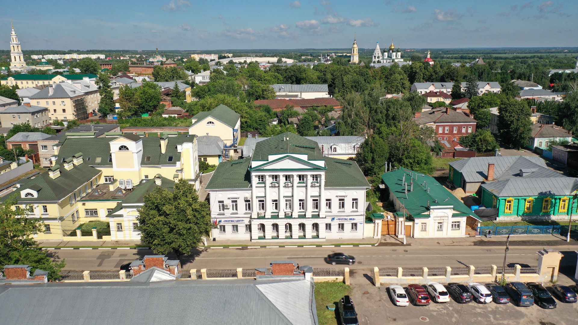 видео с коптера, Коломна, сво, медицина, реабилитация,