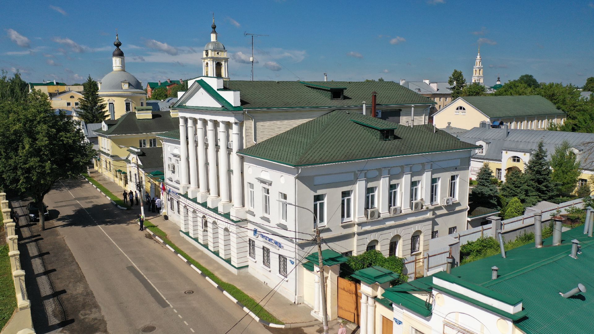 видео с коптера, Коломна, сво, медицина, реабилитация,