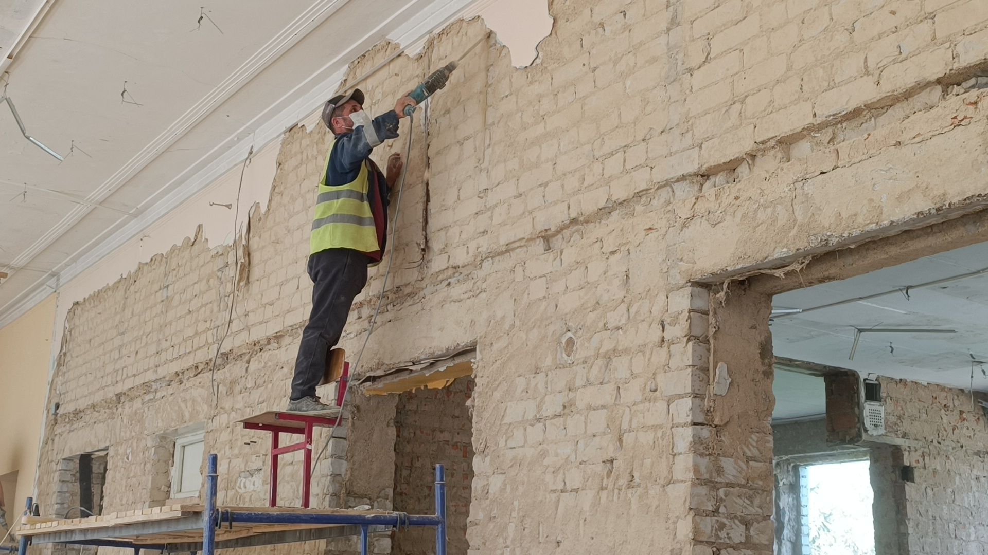 строительство, капитальный ремонт, школа, лобня,