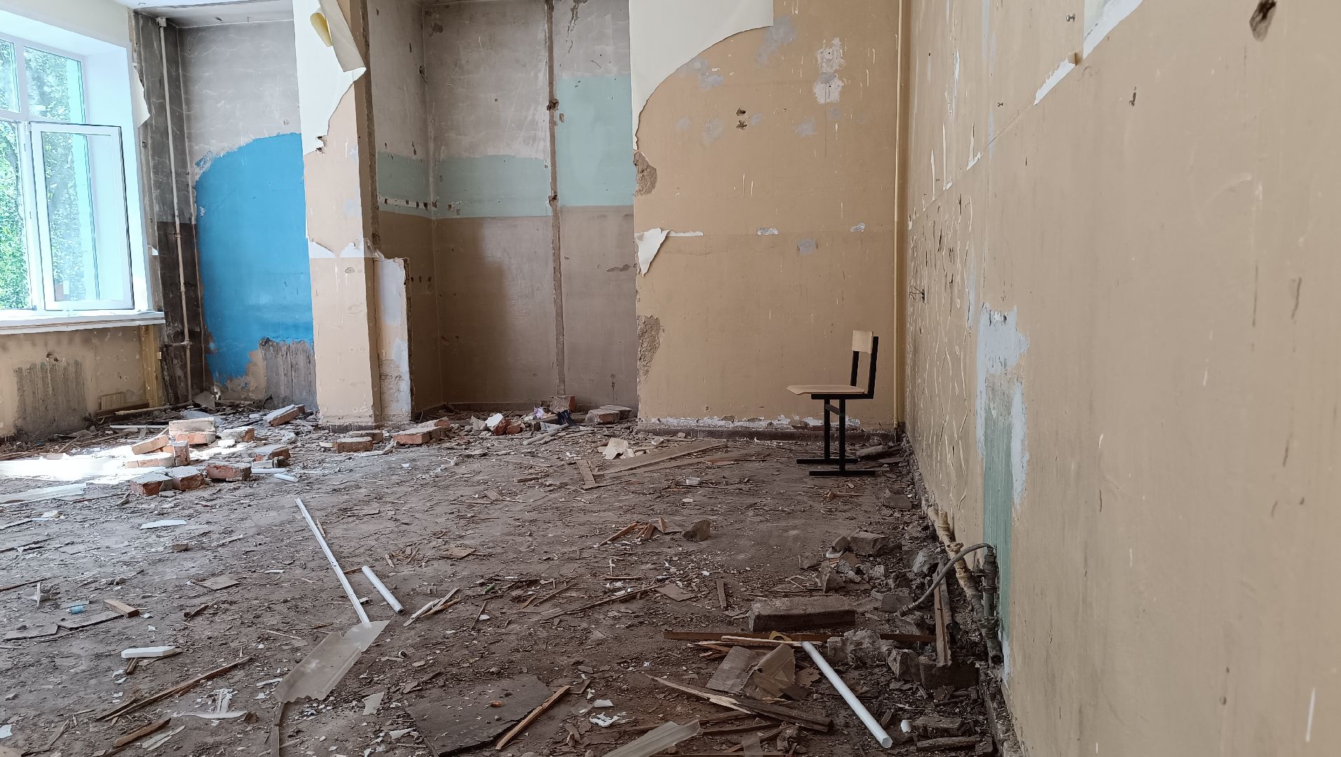 строительство, капитальный ремонт, школа, лобня,