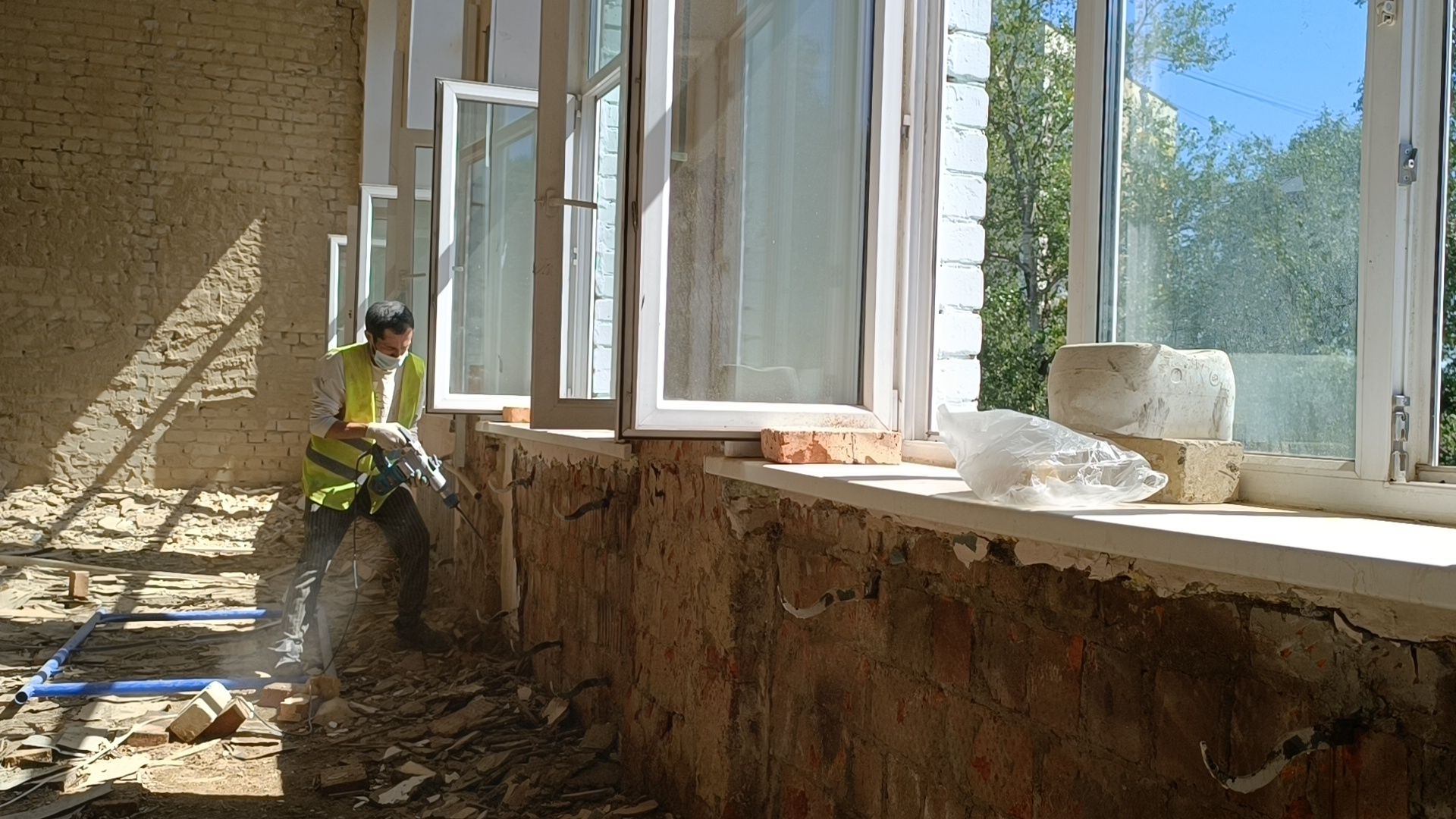 строительство, капитальный ремонт, школа, лобня,