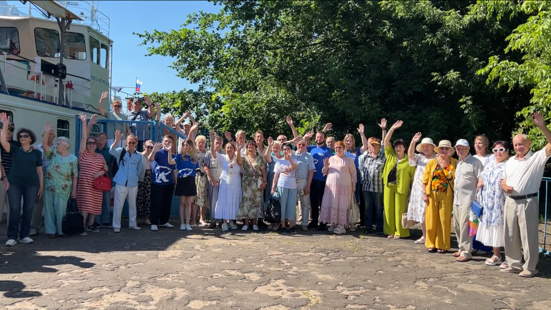 химки, общество, активное долголетие, юбиляры семейной жизни, теплоход, день семьи любви и верности,