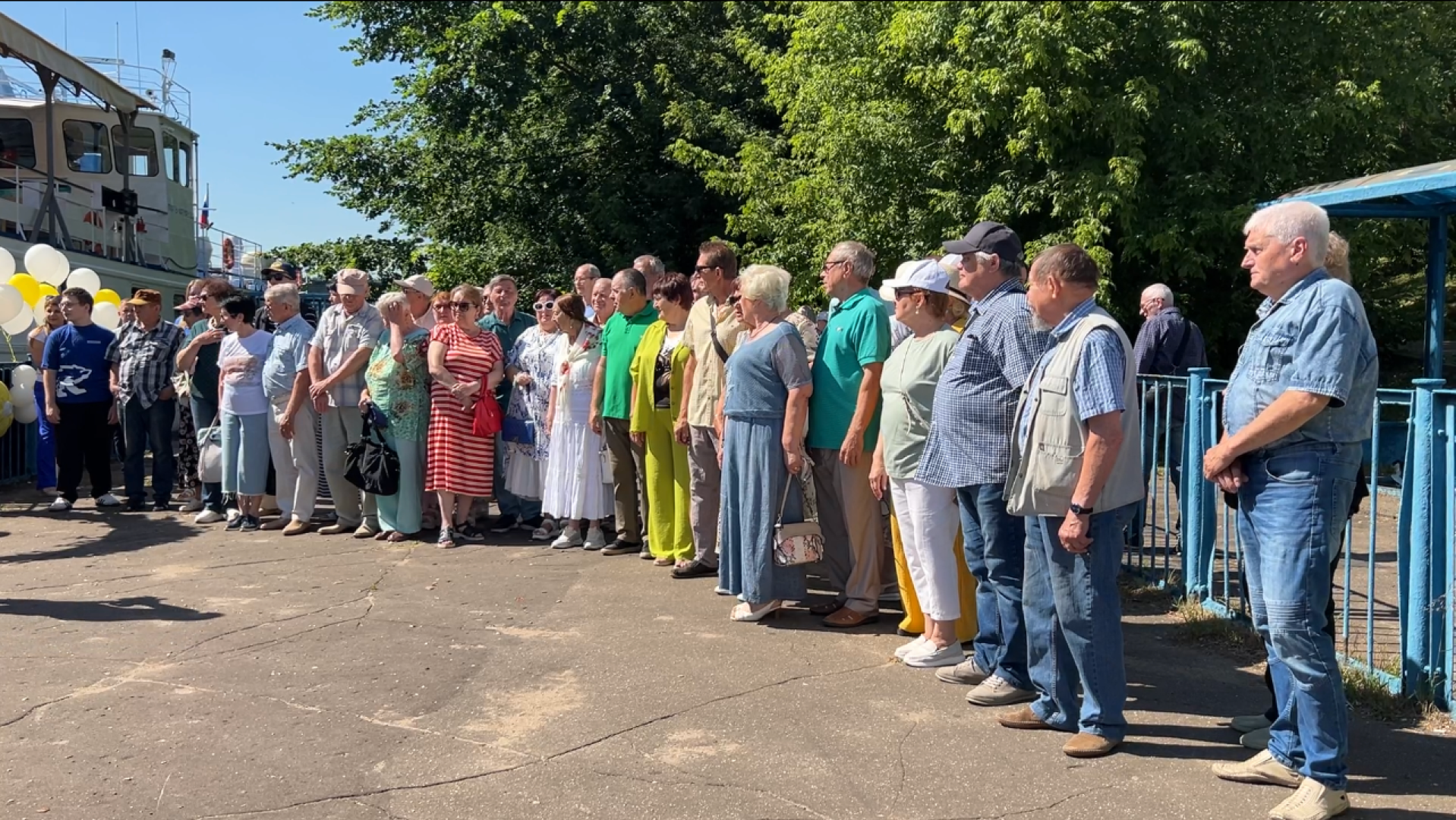 химки, общество, активное долголетие, юбиляры семейной жизни, теплоход, день семьи любви и верности,