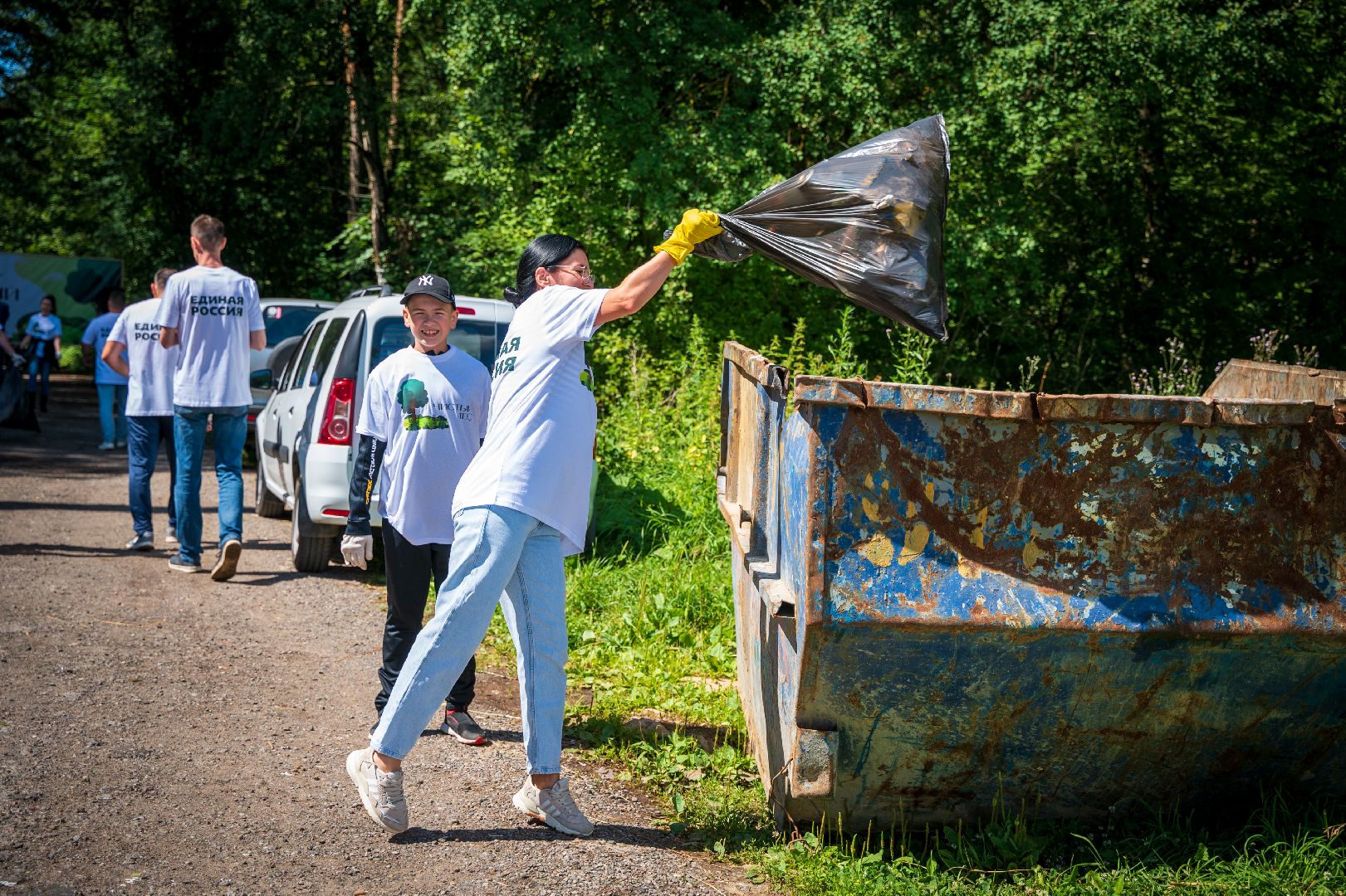 Чистый город, Уборка леса, экология, Домодедово,
