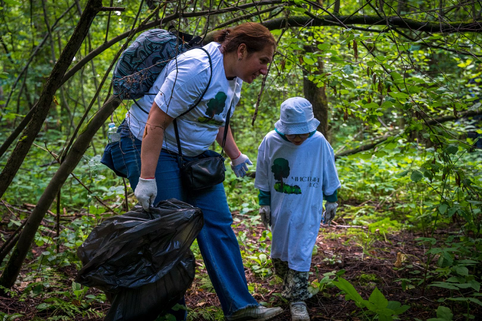 Чистый город, Уборка леса, экология, Домодедово,