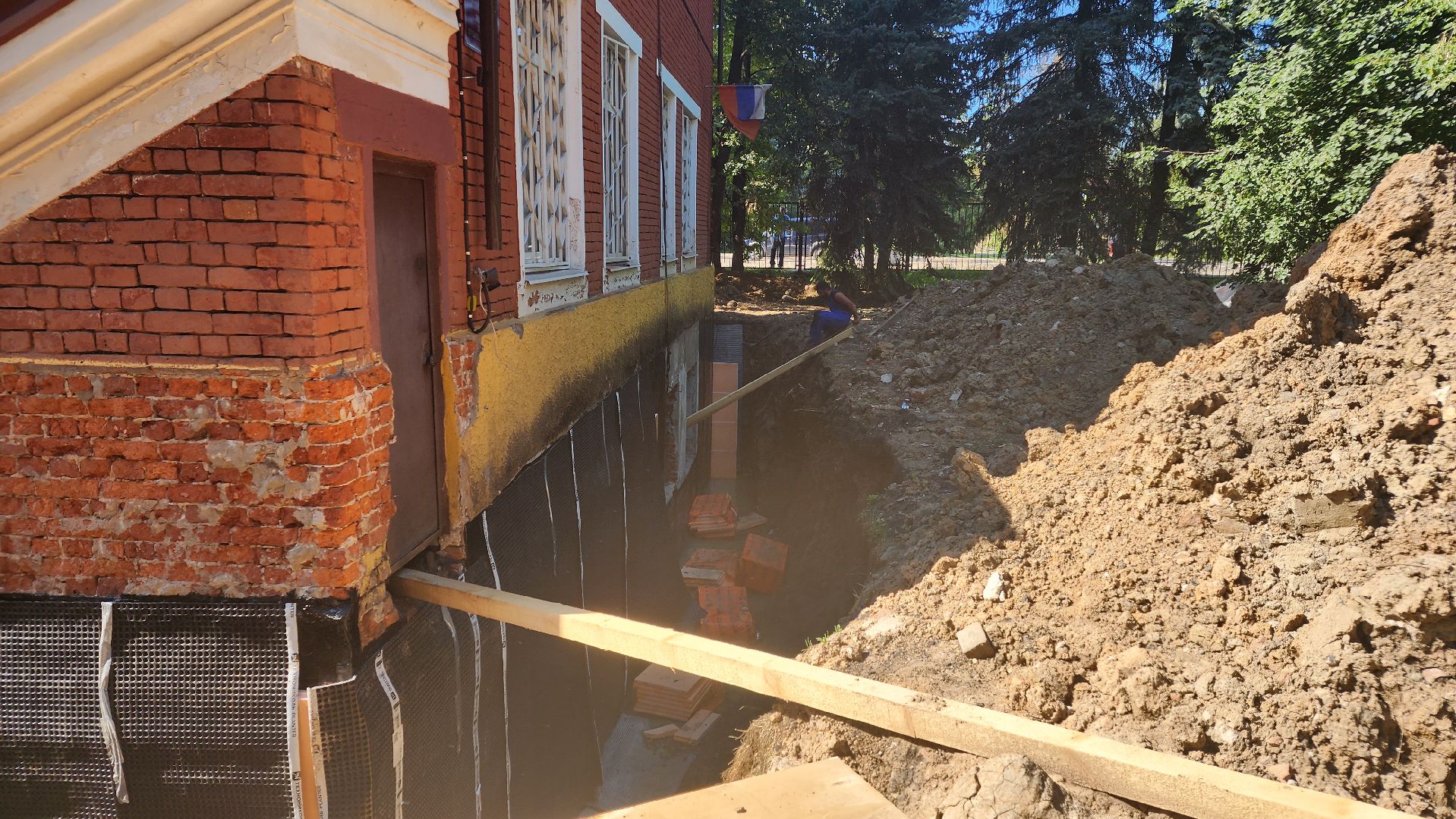 подмоксовье, дедовск, ремонт, фундамент, музыкальная школа,