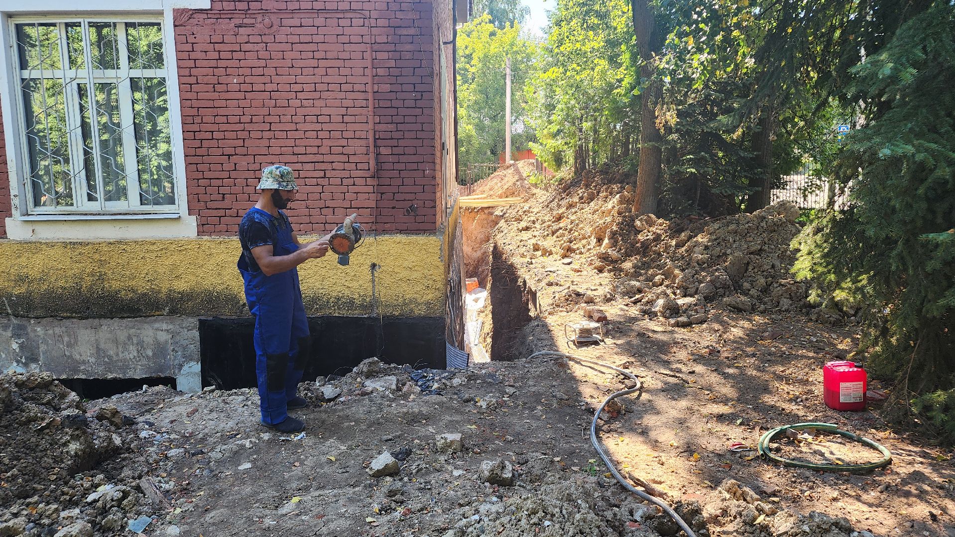 подмоксовье, дедовск, ремонт, фундамент, музыкальная школа,