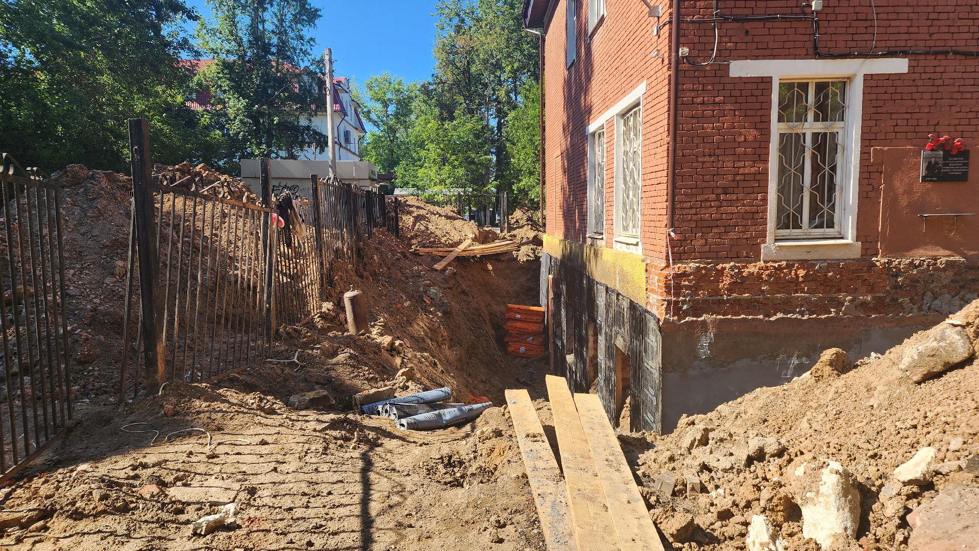 подмоксовье, дедовск, ремонт, фундамент, музыкальная школа,