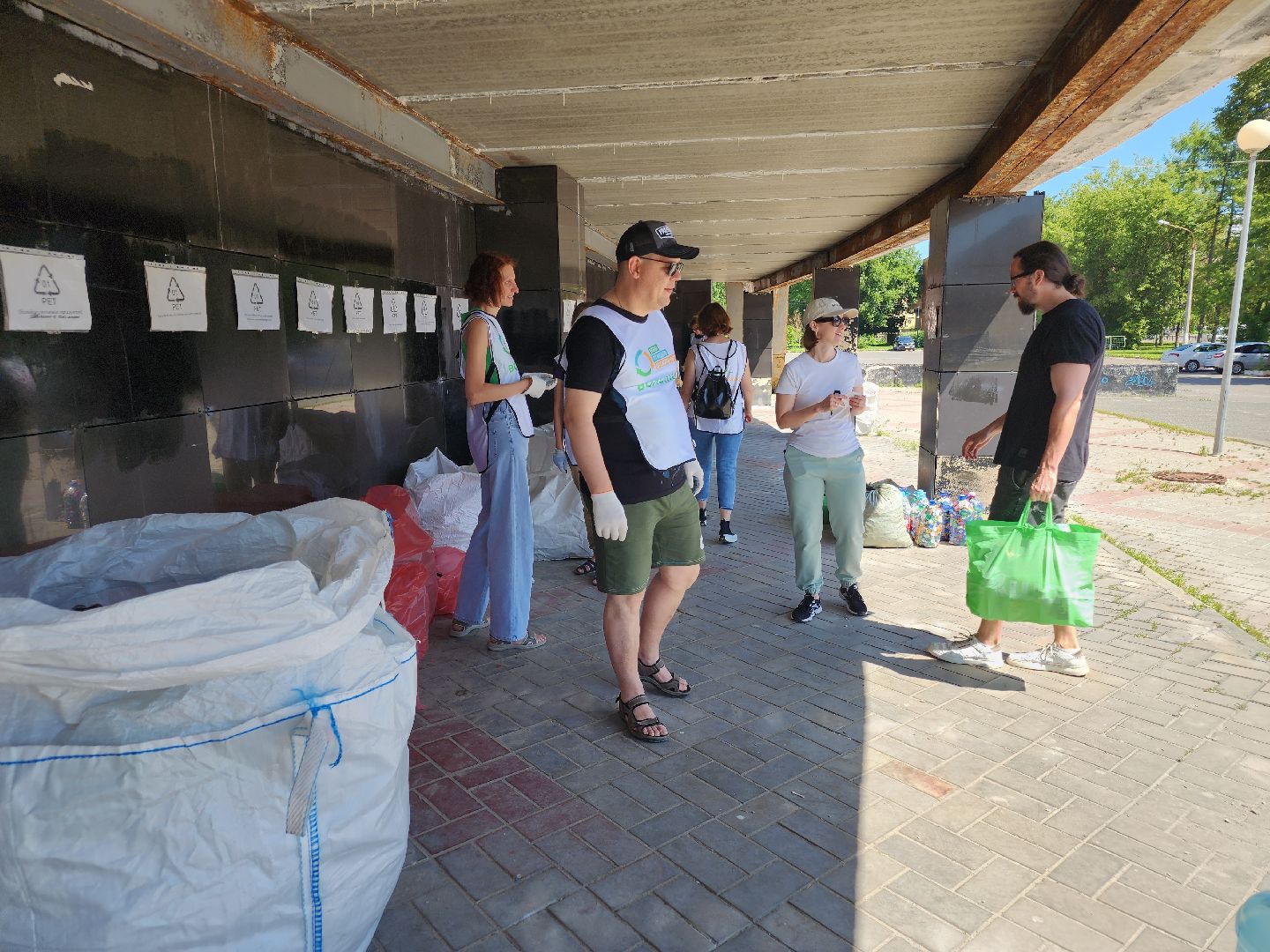 раздельный сбор мусора, орехово зуево, экологическая акция,