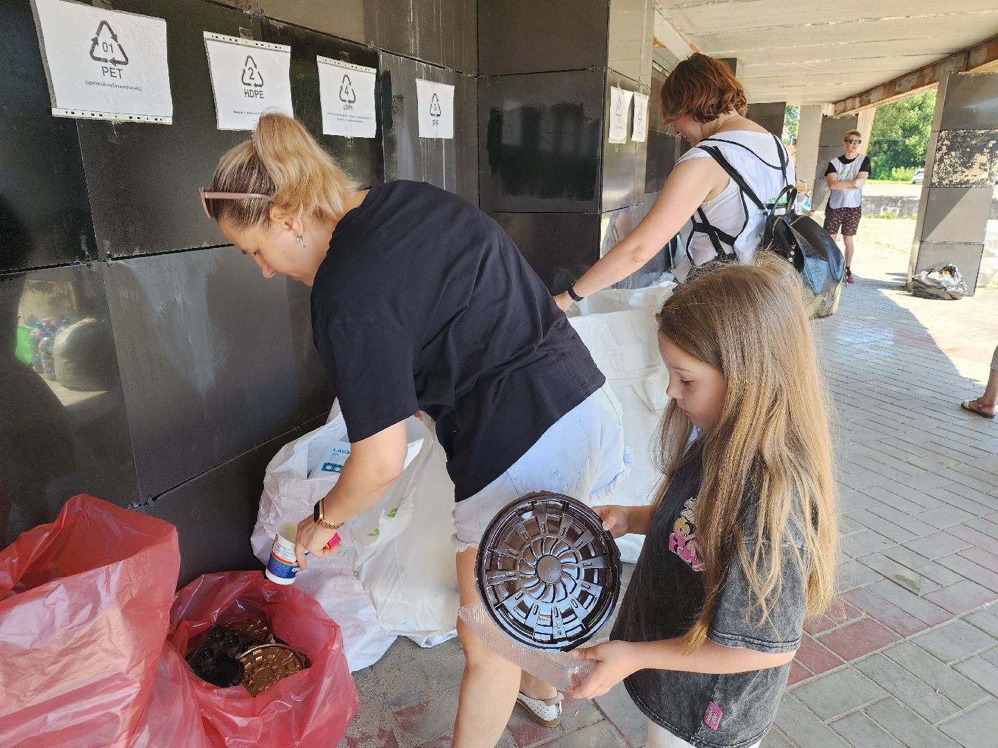 раздельный сбор мусора, орехово зуево, экологическая акция,