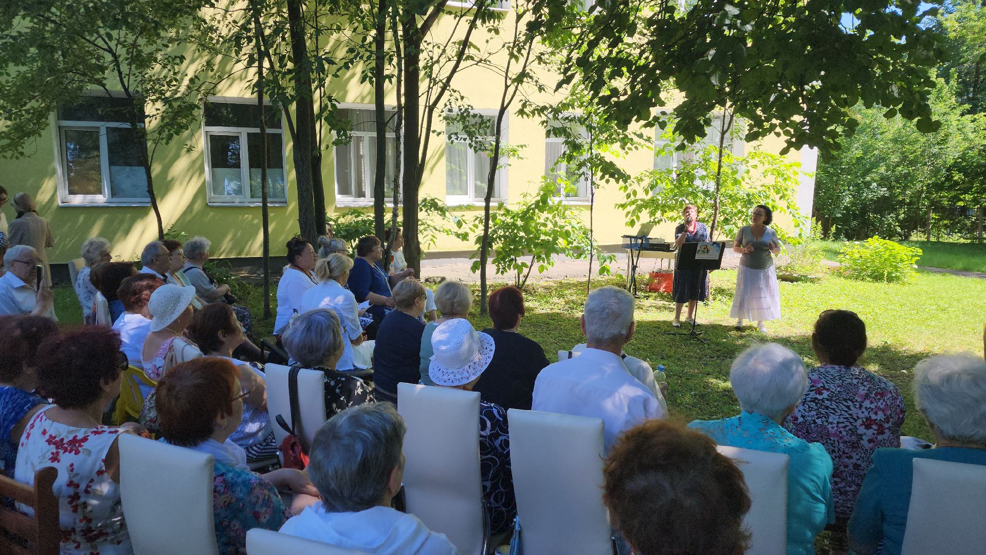 пушкино, день семьи любви и верности, концерт, центр социального обслуживания, песни,