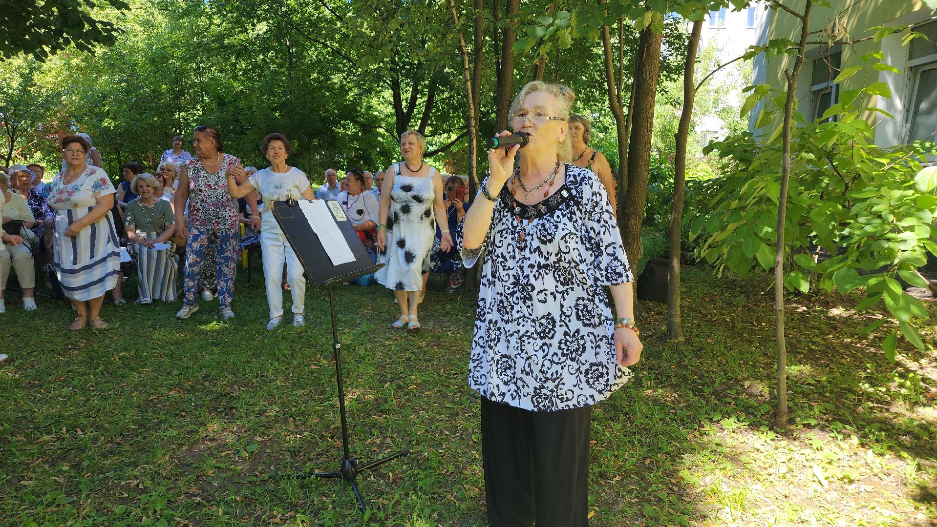 пушкино, день семьи любви и верности, концерт, центр социального обслуживания, песни,