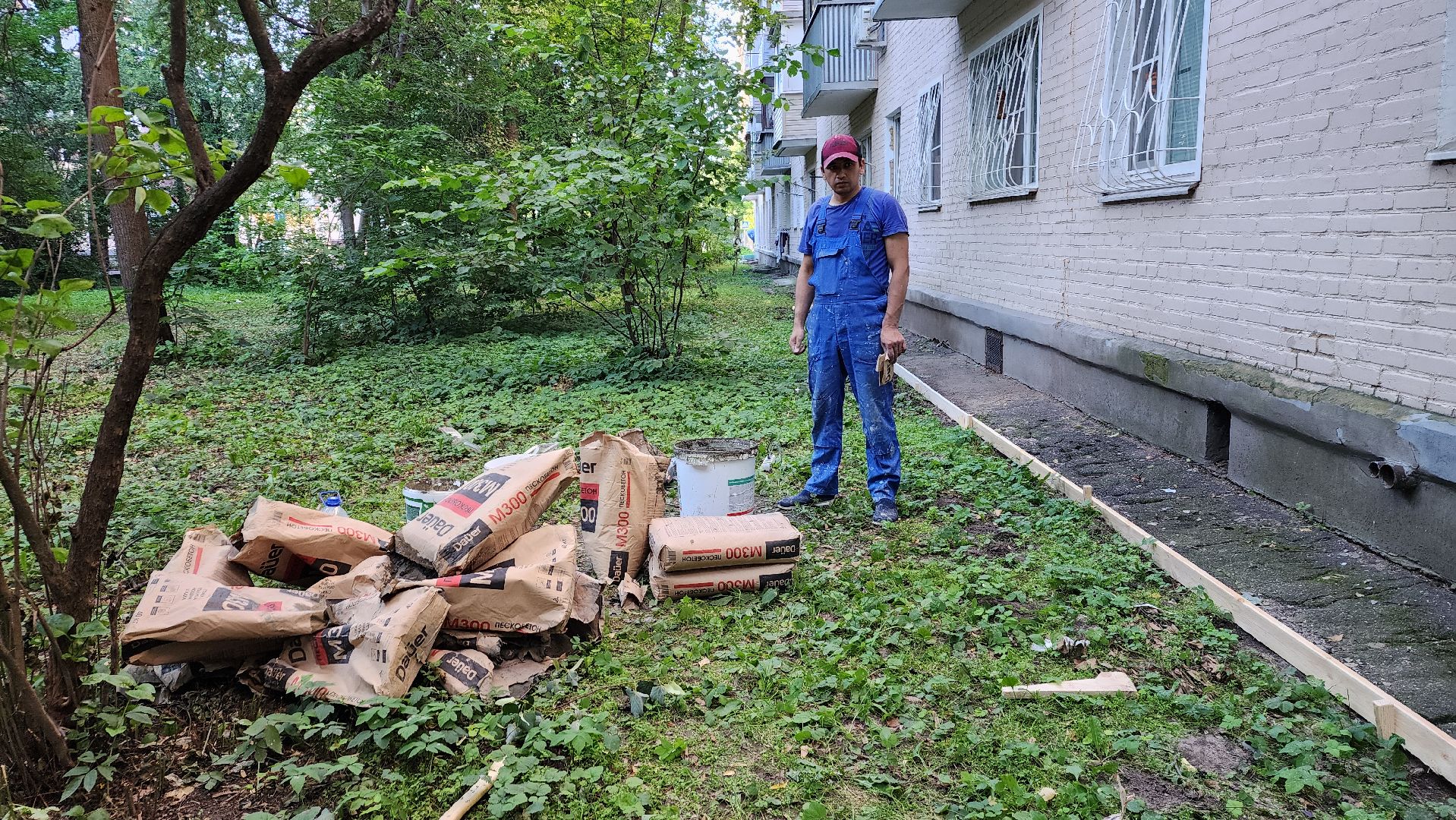 пушкино, отмостка, мкд, ремонт дома, жкх, жкх и благоустройство,