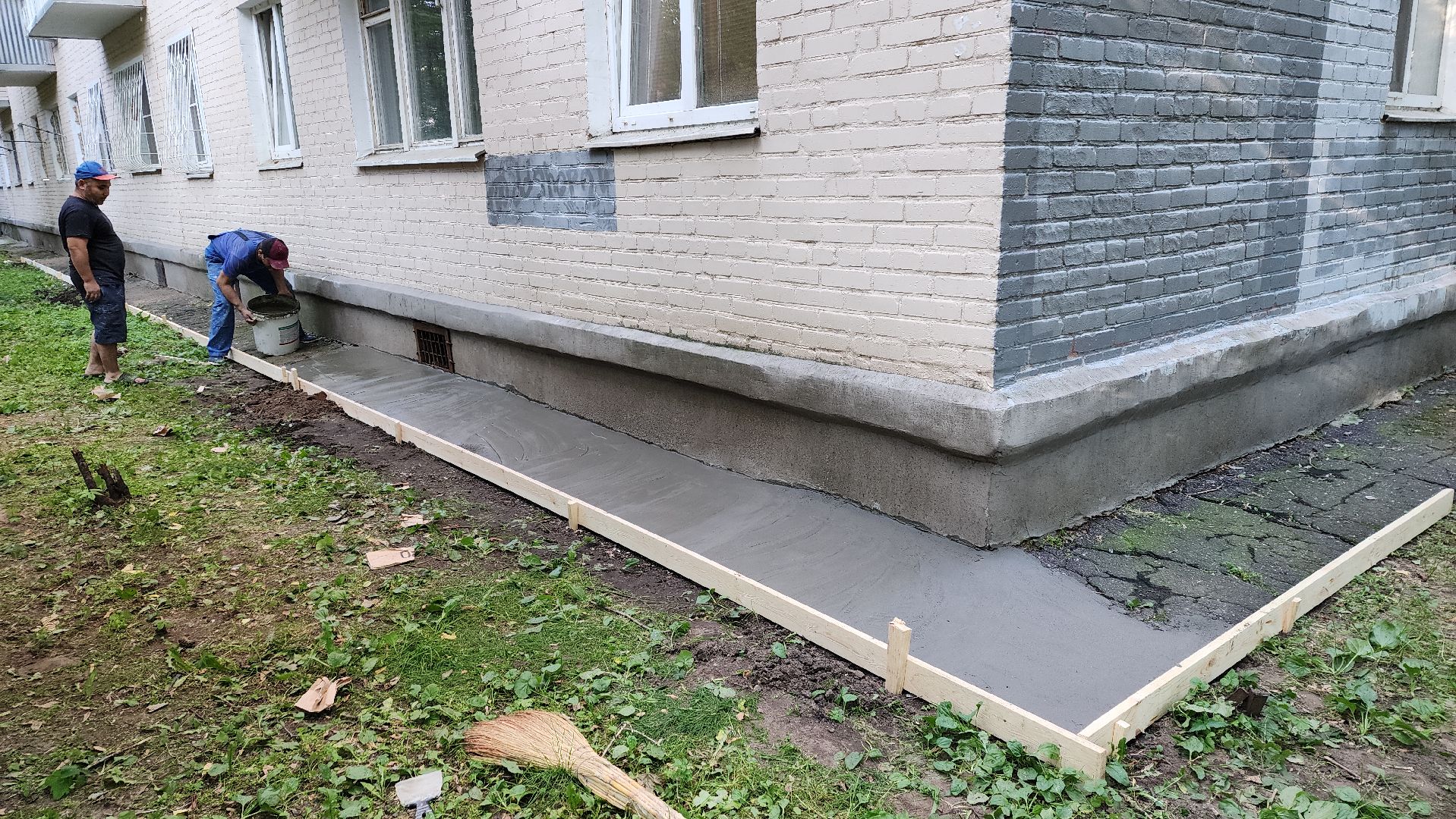 пушкино, отмостка, мкд, ремонт дома, жкх, жкх и благоустройство,