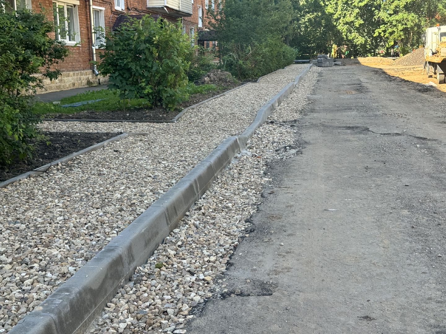 шаховская, дорога, благоуйстройство,