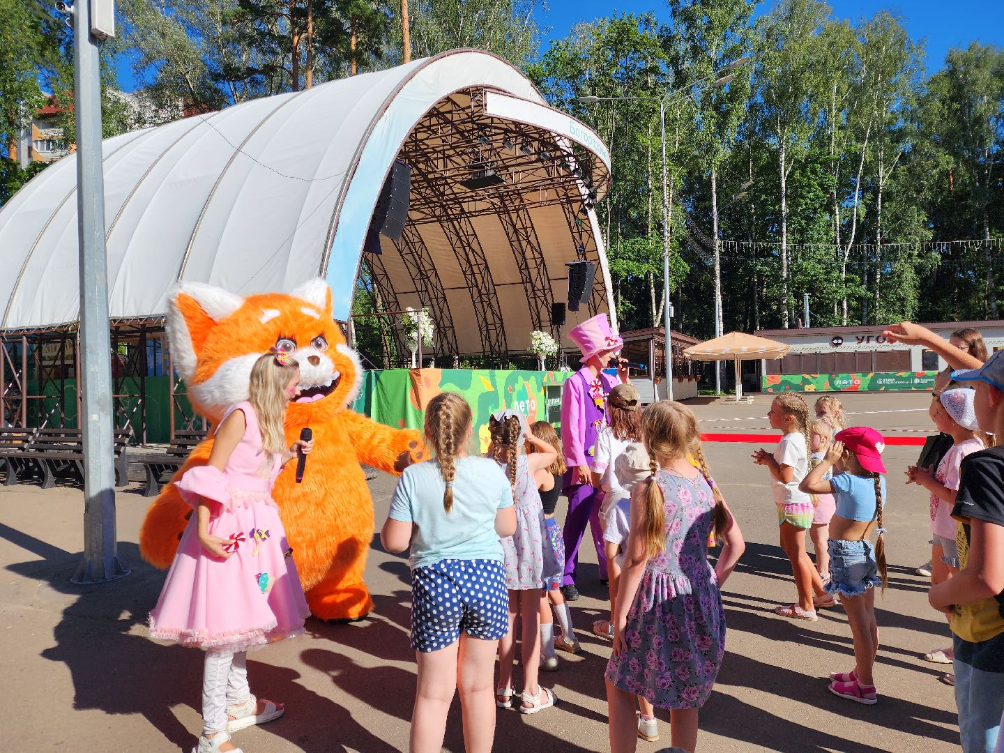 ногинск, центральный парк, день семьи любви и верности, общество, жители, дети, дети бойцов сво, год семьи,