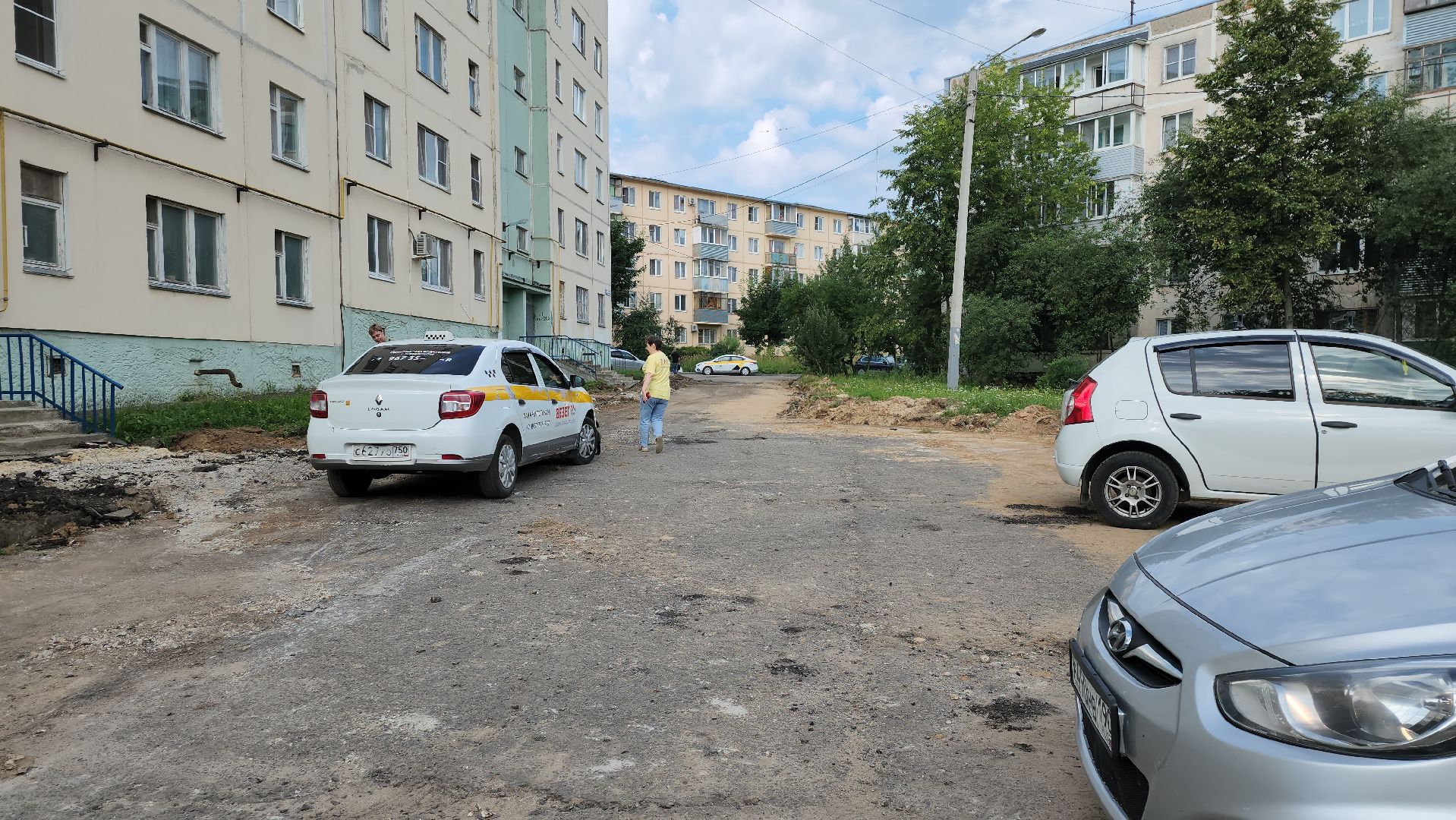 серпухов, подмосковье, ремонт двора, благоустройство,