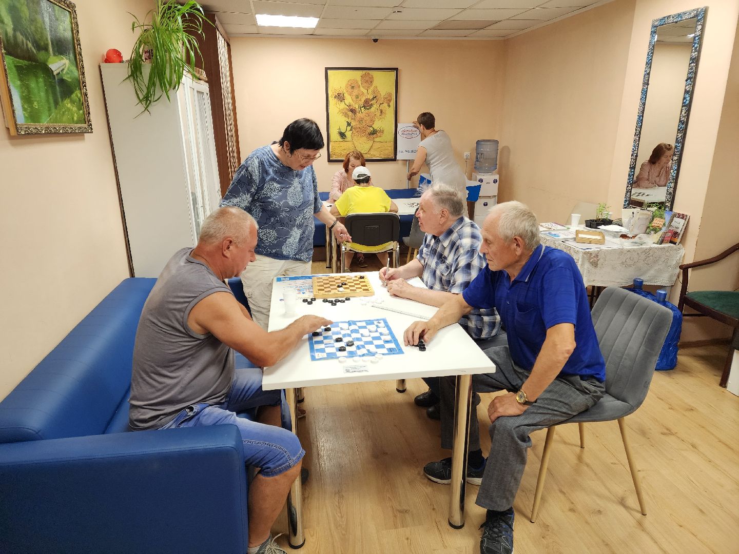 Чехов, клуб Активное долголетие, турнир, русские шашки, отборочные соревнования, дворец спорт Олимпийский, активное долголетие,