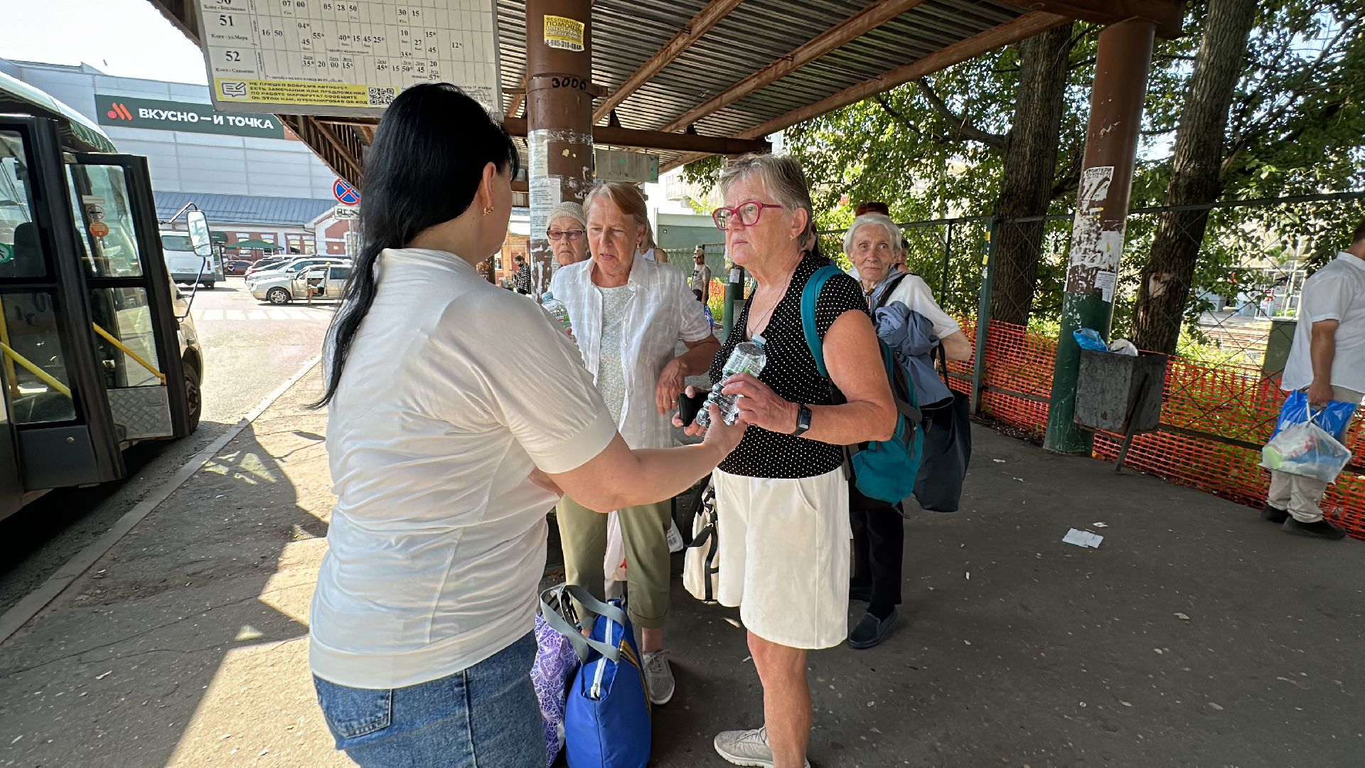 Клин, общество, транспорт, Подмосковье, жаркая погода,