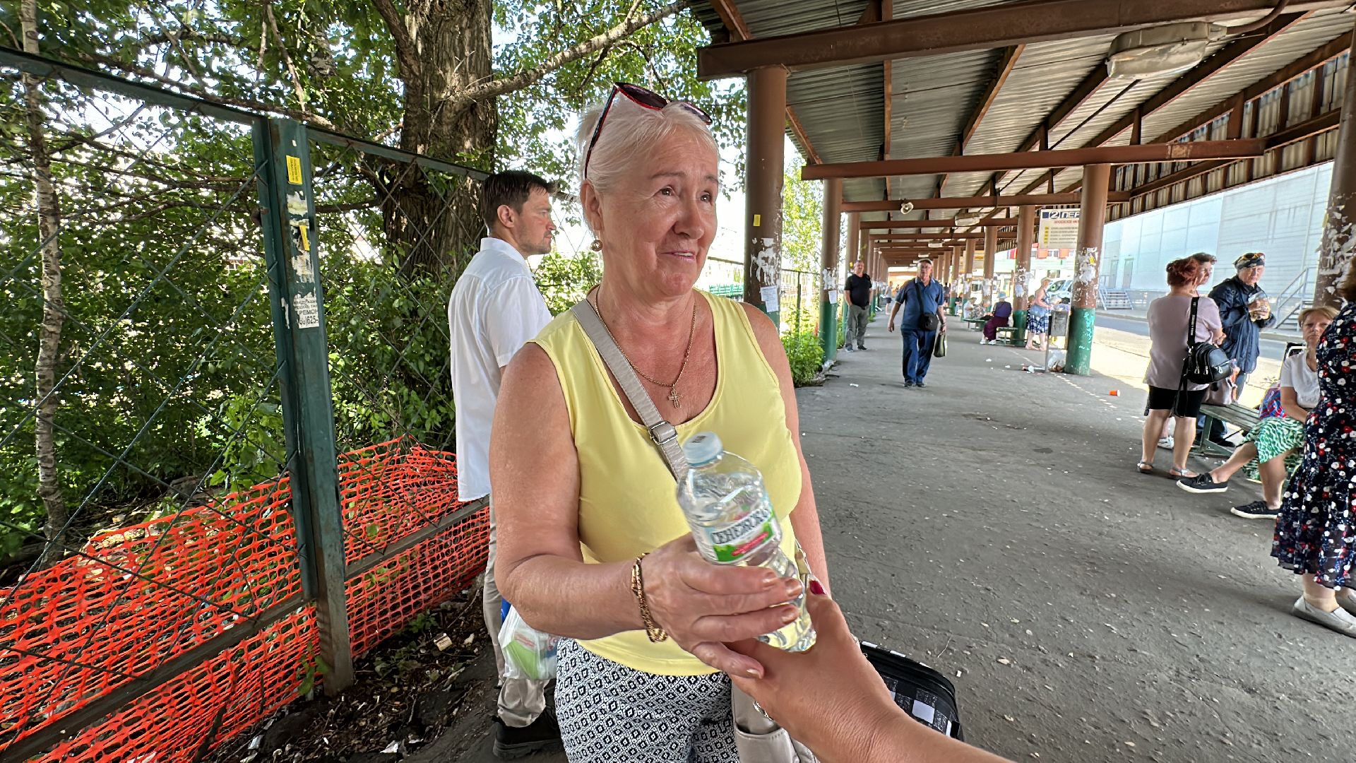 Клин, общество, транспорт, Подмосковье, жаркая погода,