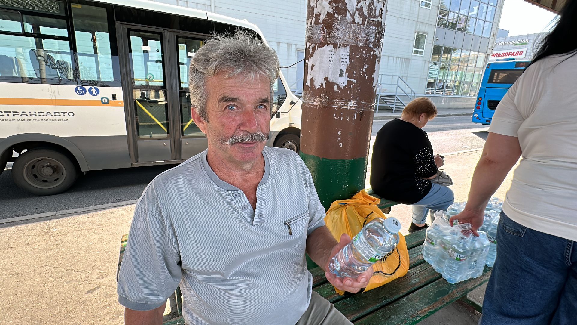 Клин, общество, транспорт, Подмосковье, жаркая погода,