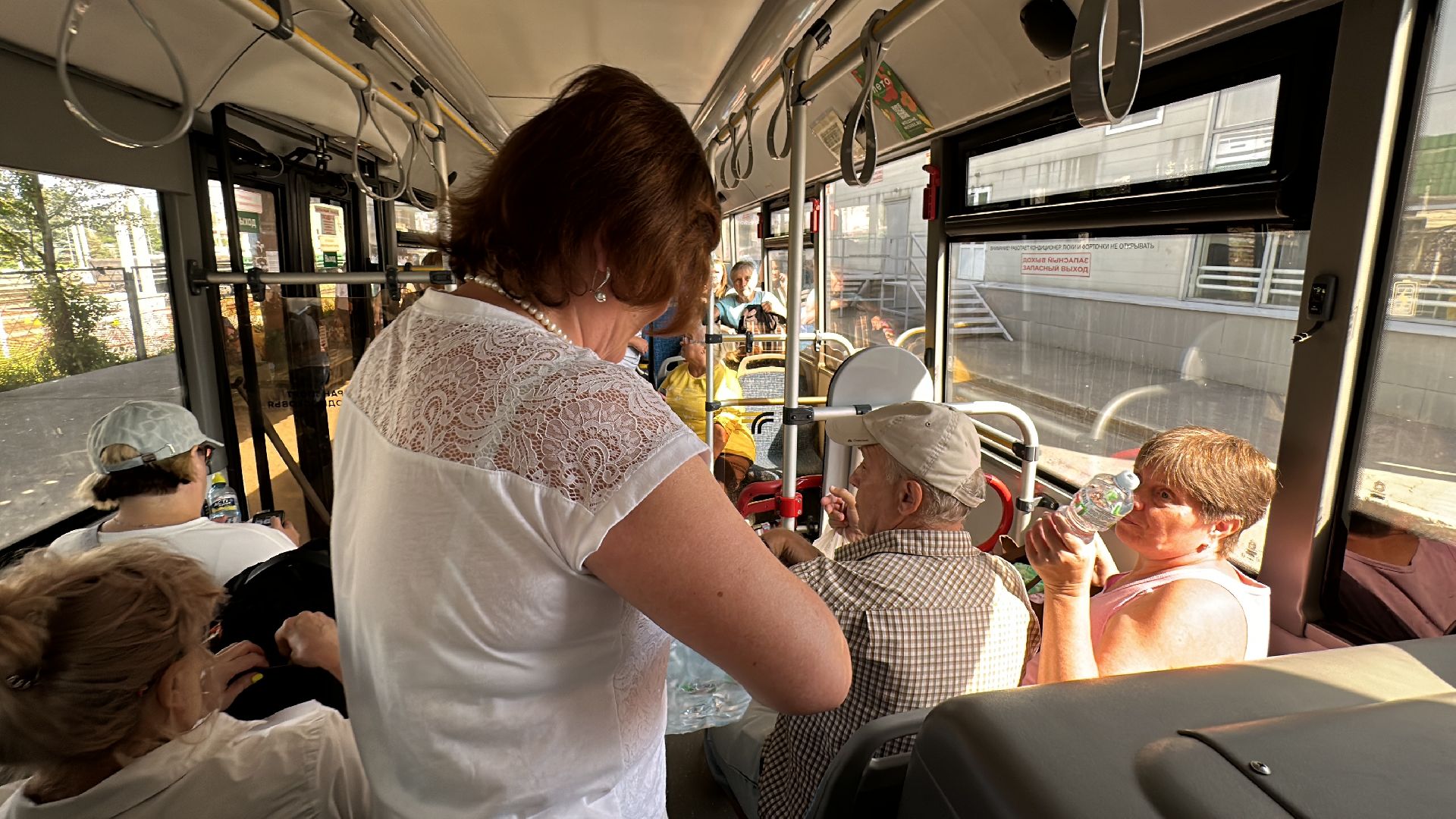 Клин, общество, транспорт, Подмосковье, жаркая погода,