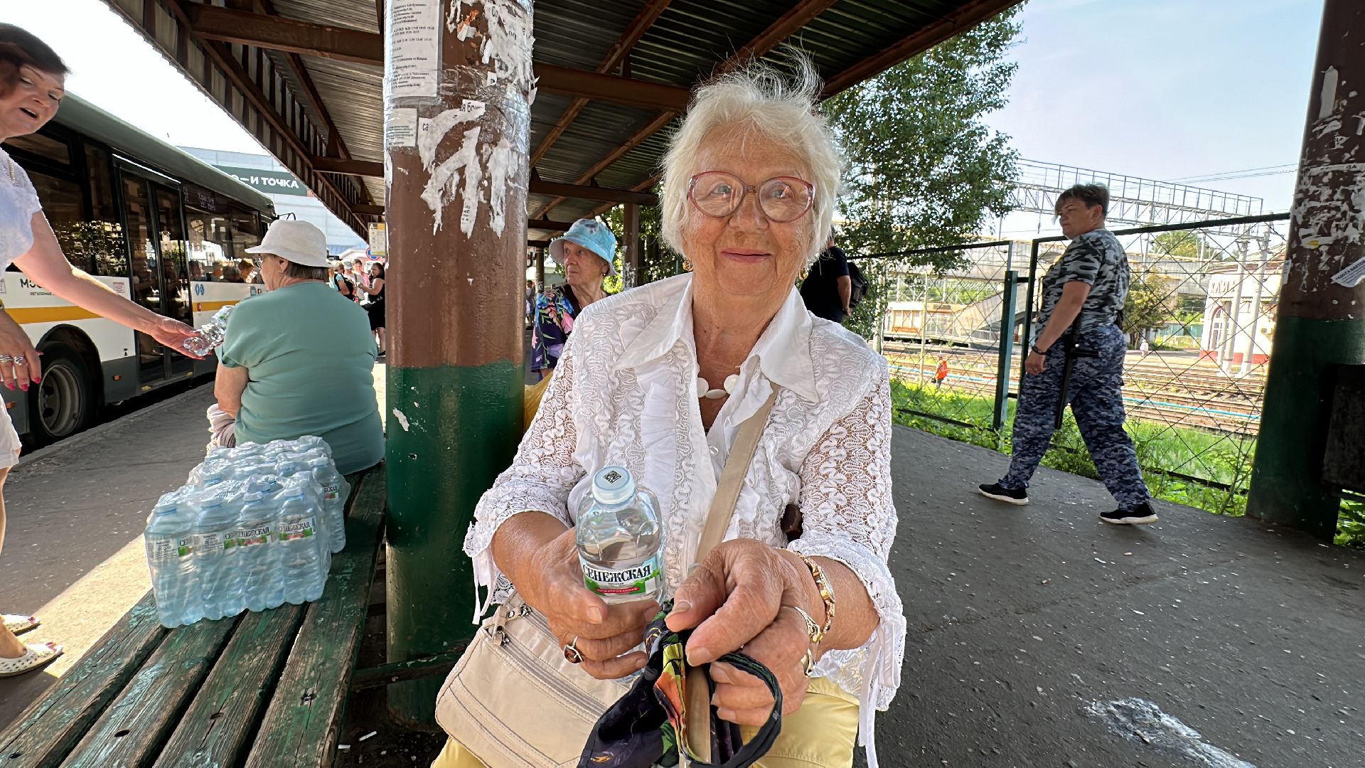 Клин, общество, транспорт, Подмосковье, жаркая погода,