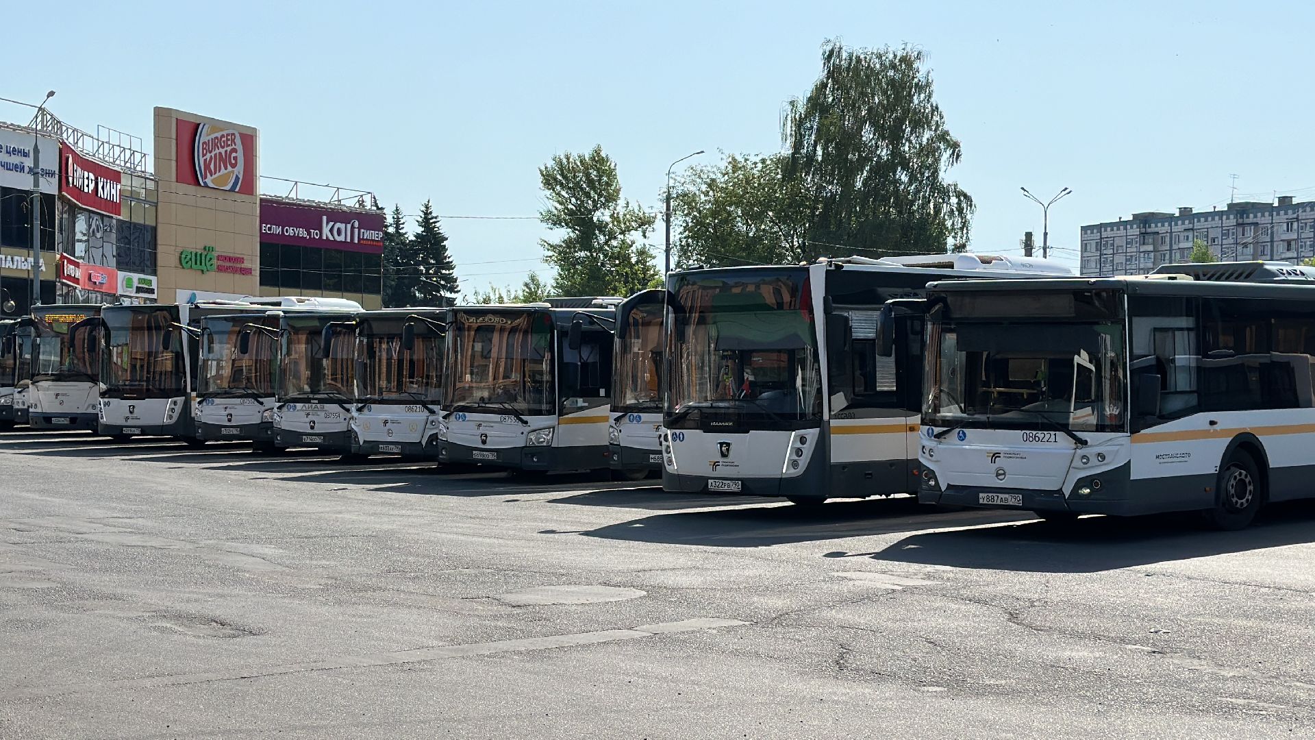 Клин, общество, транспорт, Подмосковье, жаркая погода,