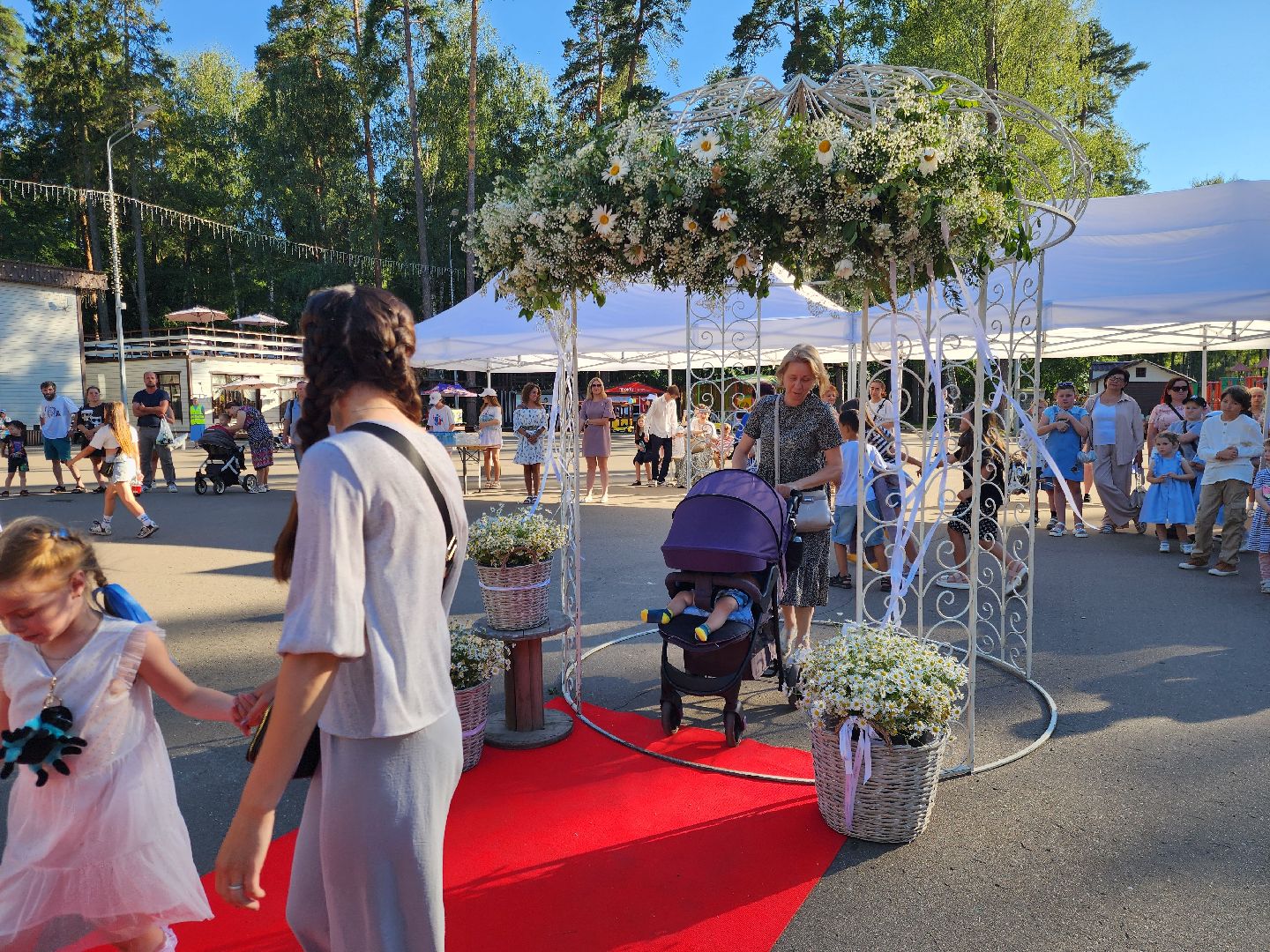 ногинск, день семьи любви и верности, общество, жители, центральный парк, дети, год семьи,