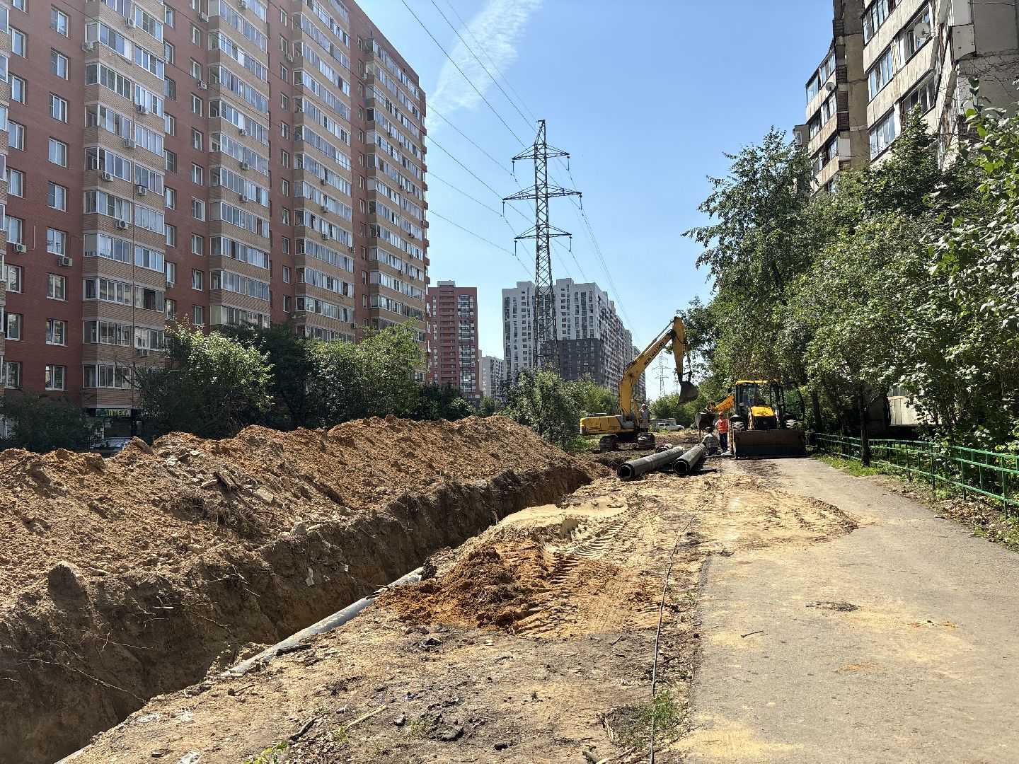 теплоснабжение, трубопровод, павлино,