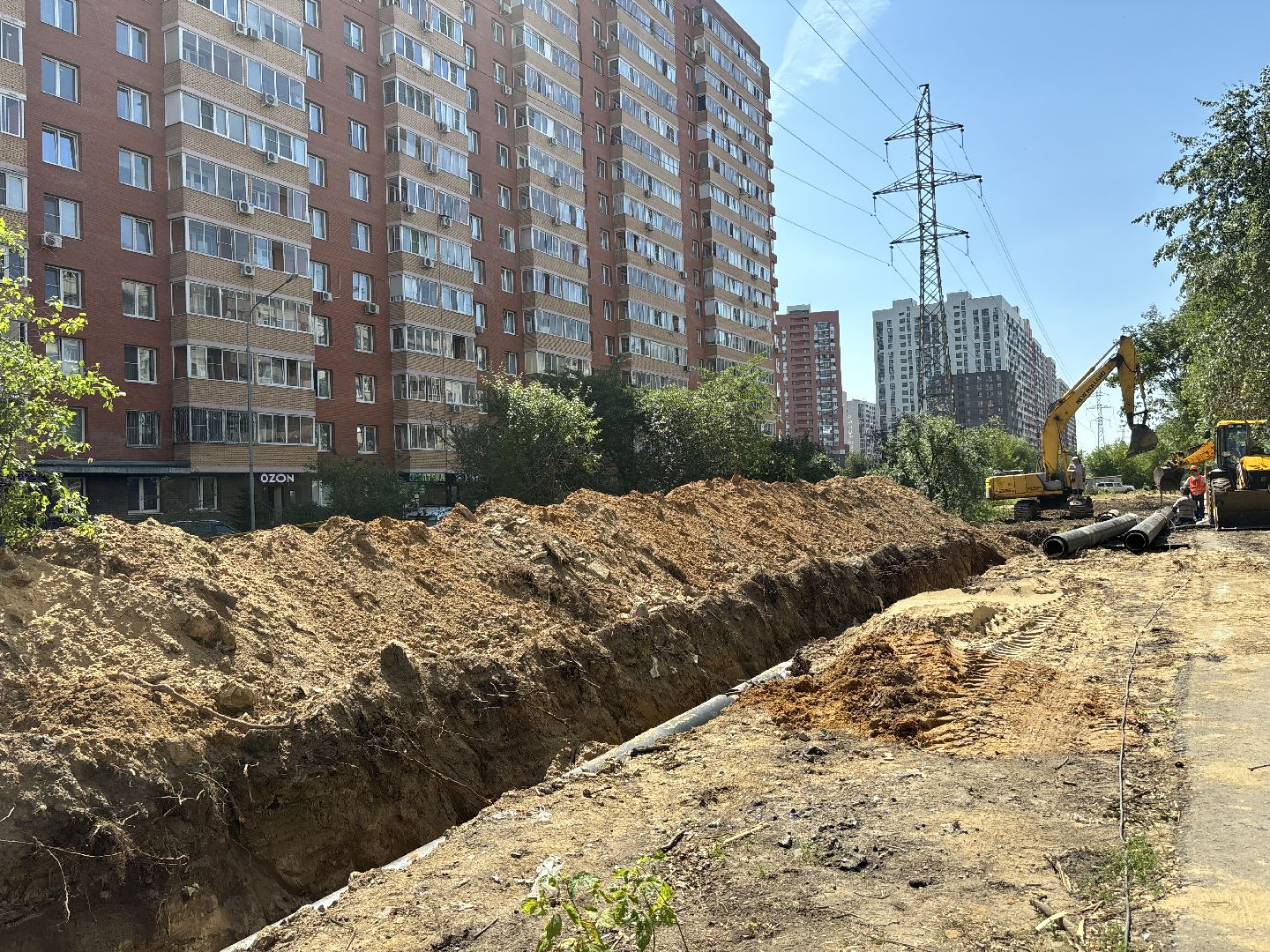 теплоснабжение, трубопровод, павлино,