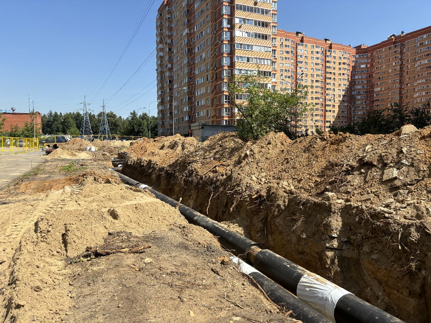 теплоснабжение, трубопровод, павлино,