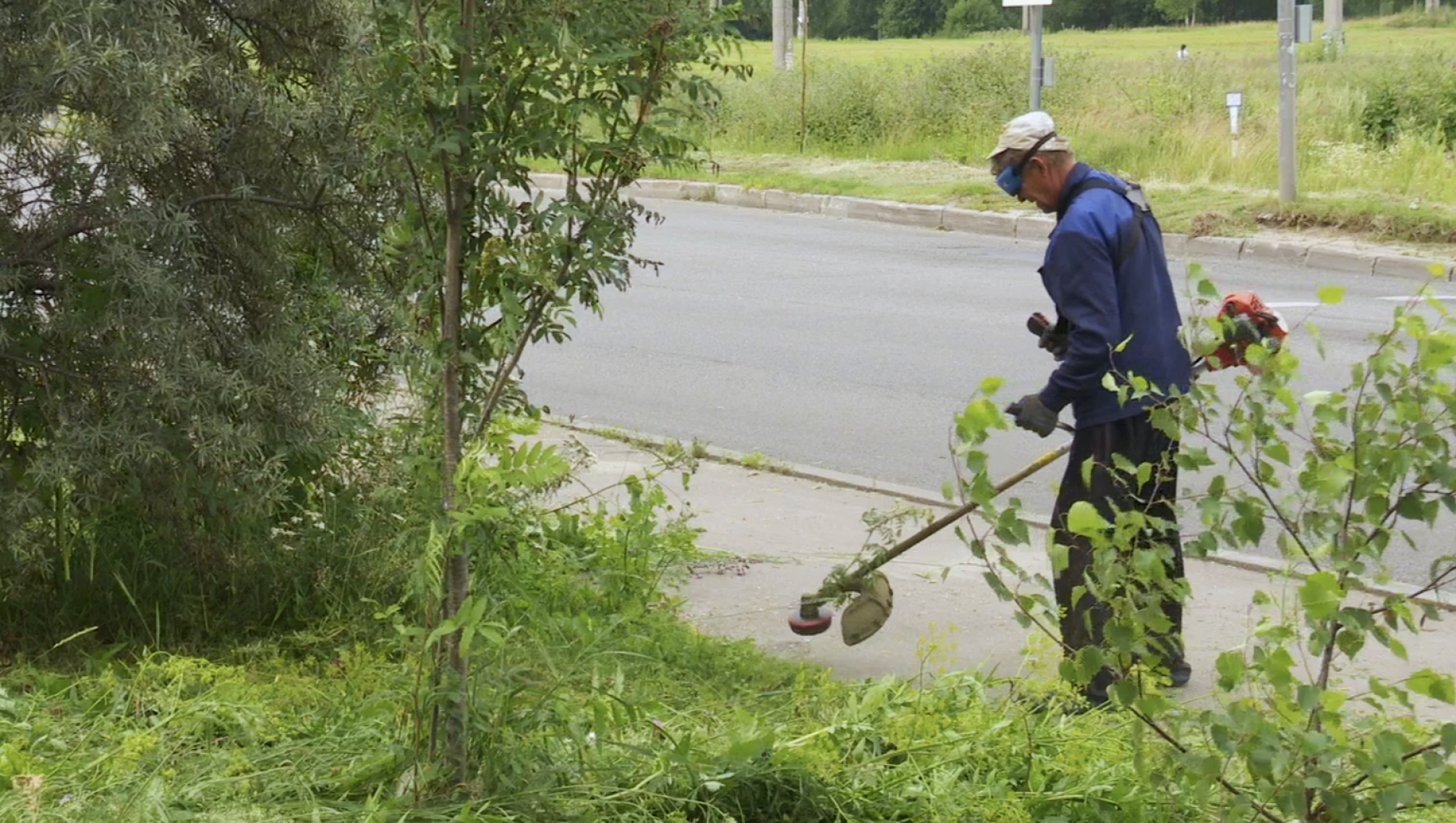 Клин, общество, ЖКХ, покос травы, благоустройство,