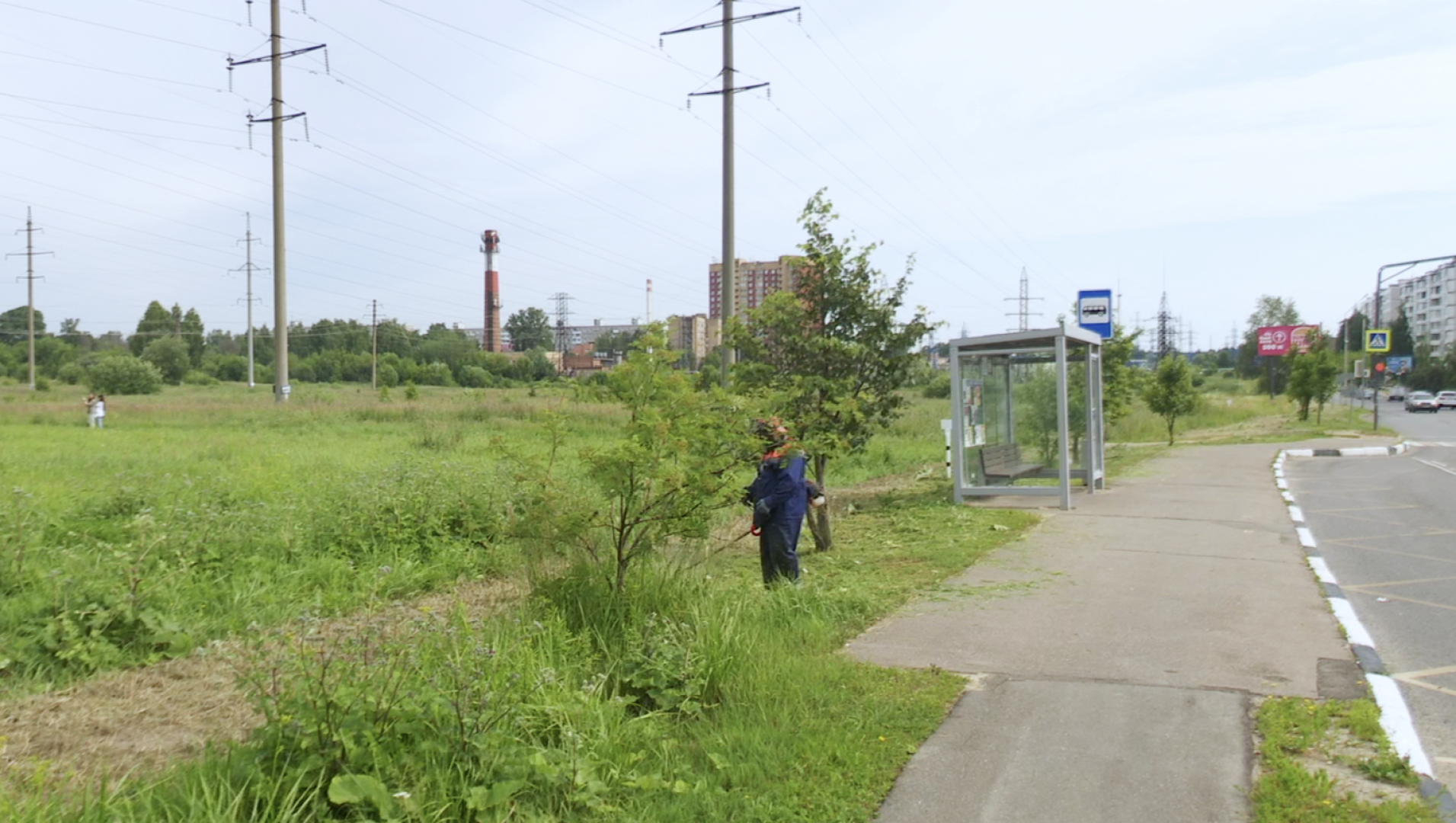 Клин, общество, ЖКХ, покос травы, благоустройство,