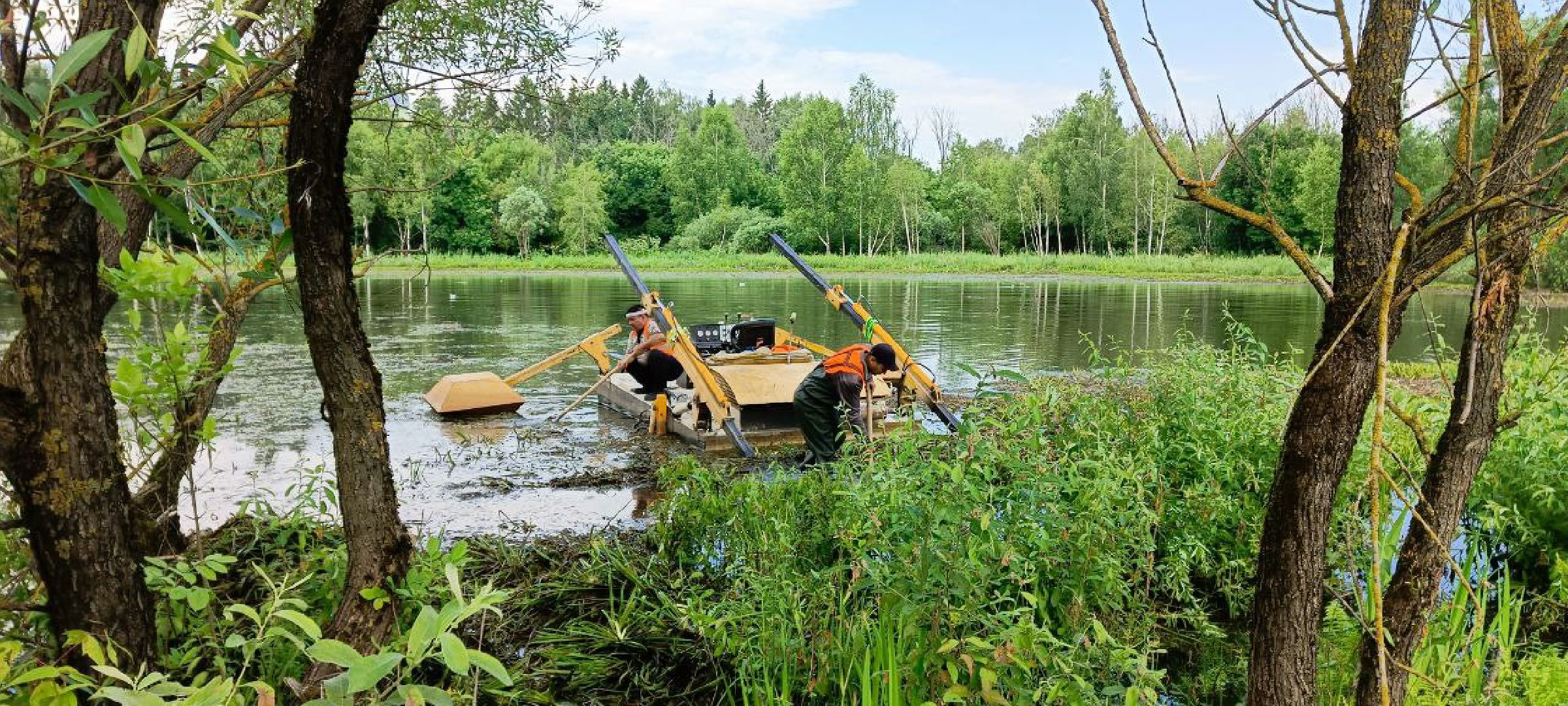 Дмитров, Пруд в Деденево, Минблаго,